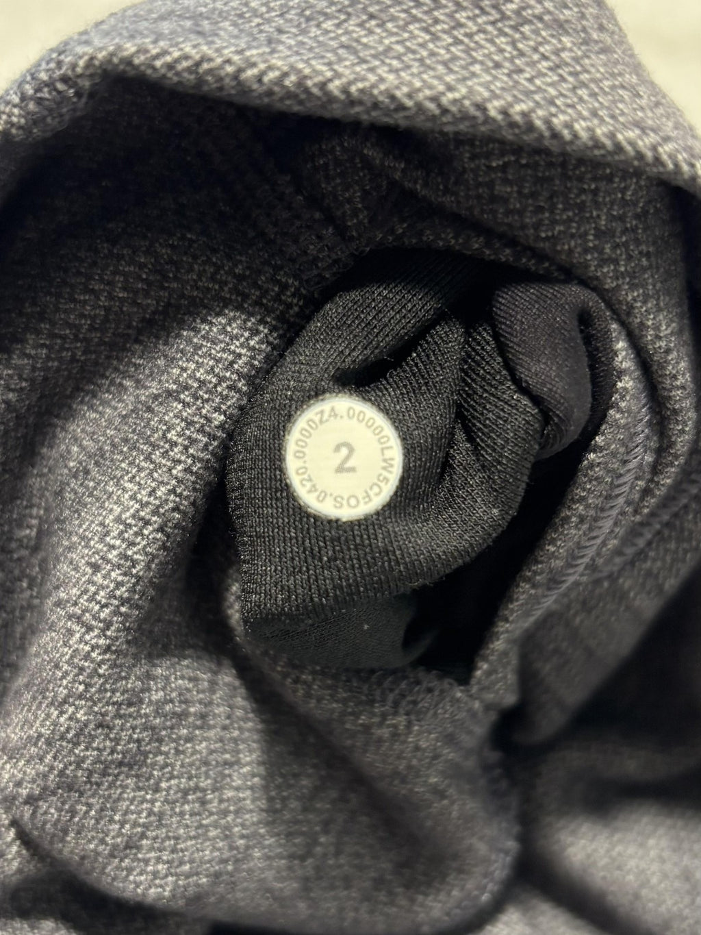 Lululemon Leggings Womens 2 Gray High Rise 25" Inseam Ankle Yoga Stretch Active