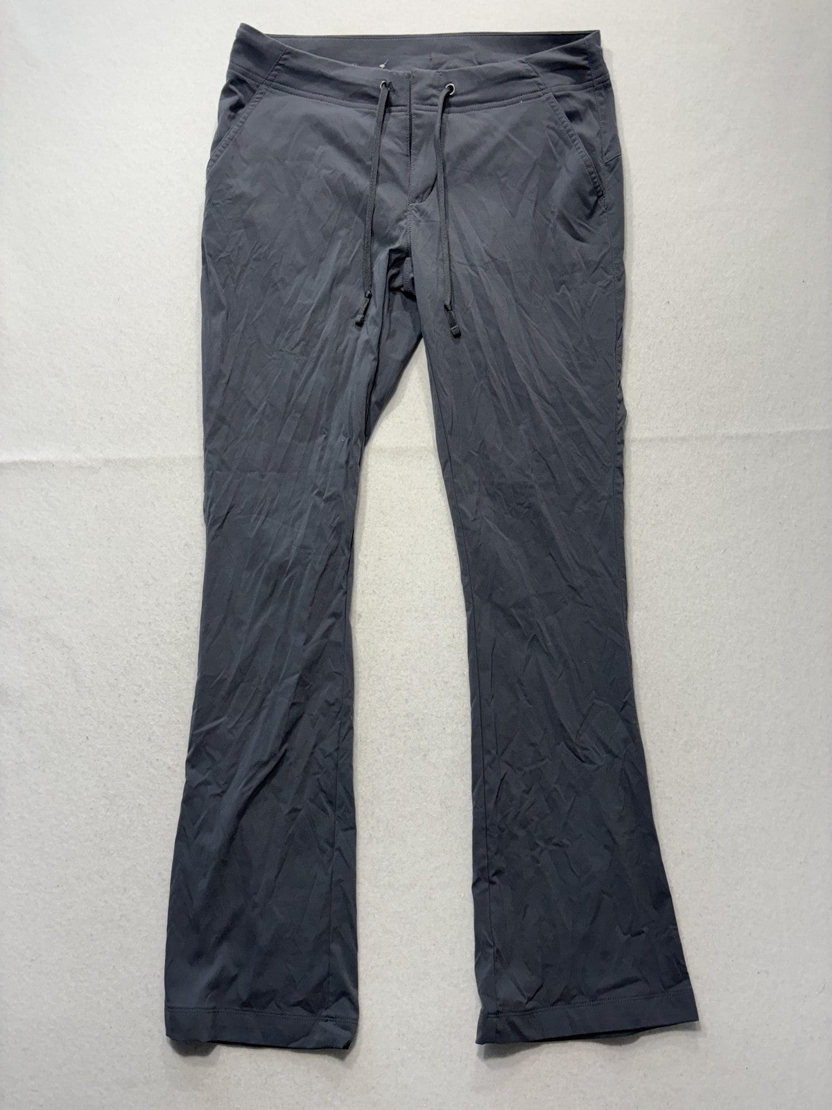 Columbia Track Pants Womens 6 Gray Drawstring Stretch Hiking Outdoor Travel