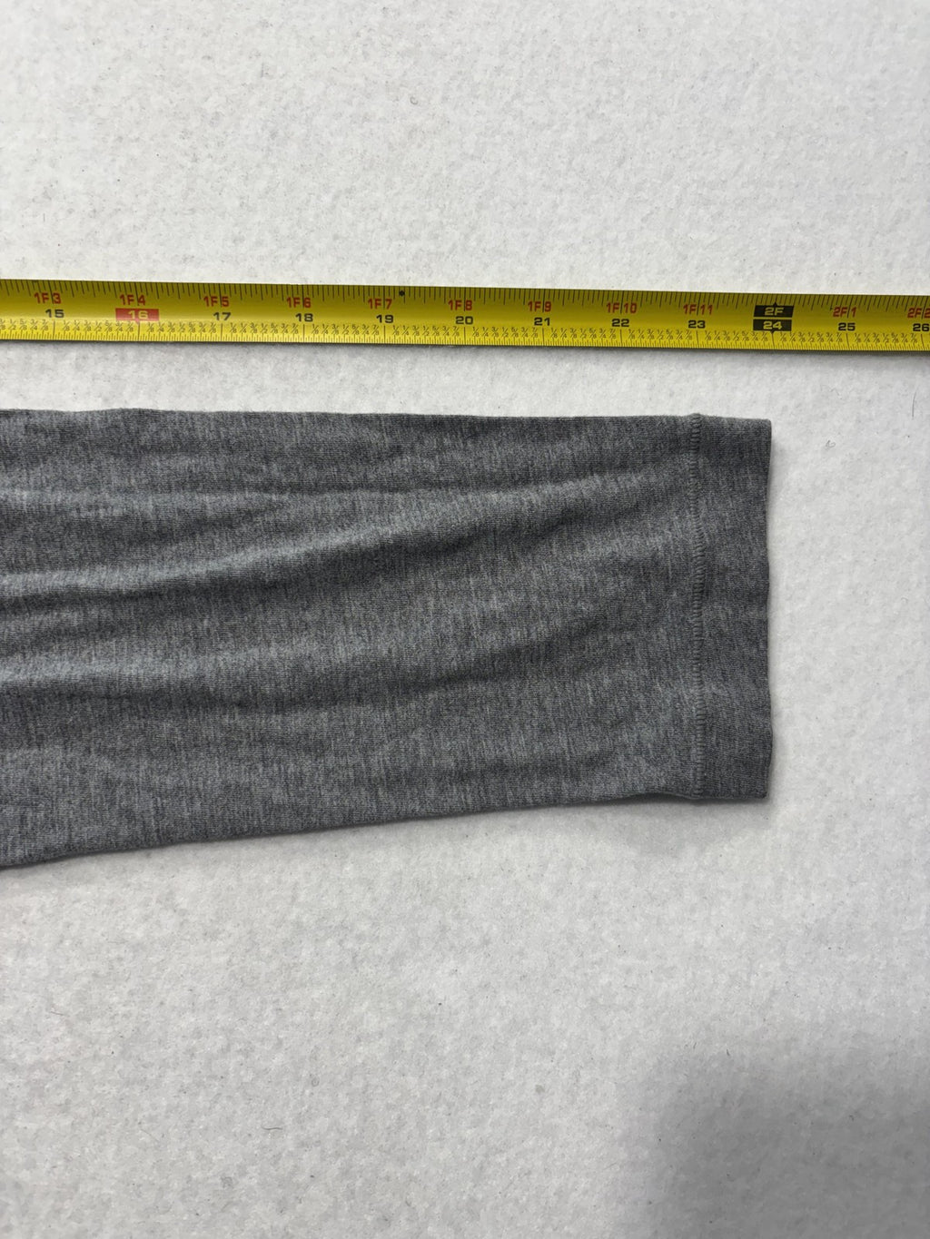 H&M Shirt Mens XS Gray Modal Long Sleeve Crew Neck Tee Lightweight Stretch