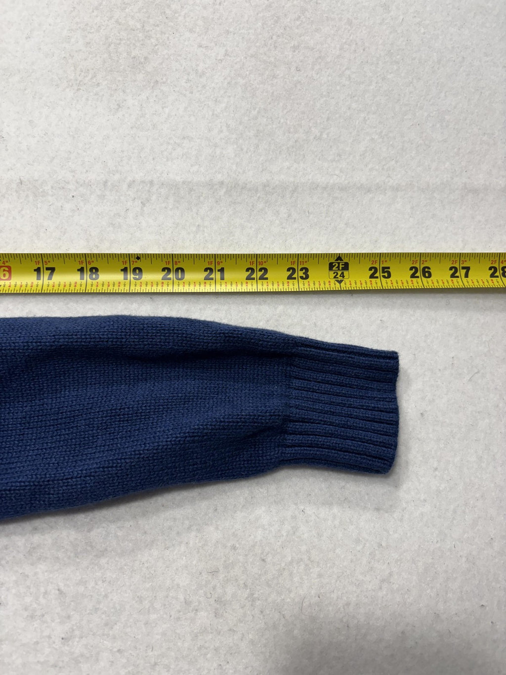 Polo Ralph Lauren Sweater Mens Small Blue Cotton Knit Crew Neck Pullover RLMWB