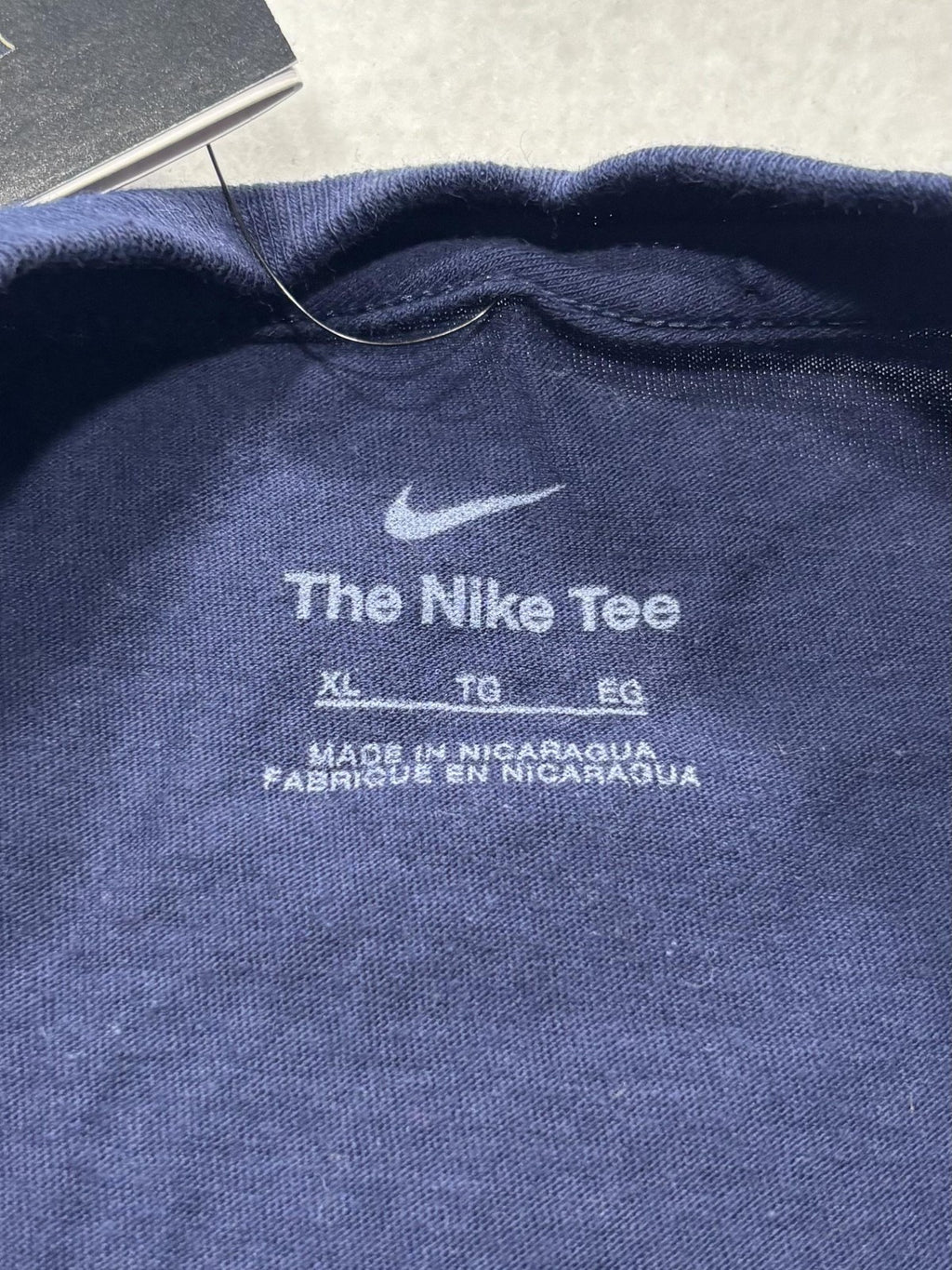 Dallas Cowboys Shirt Mens XL Blue NFL Football Nike Logo Essential Tee Star