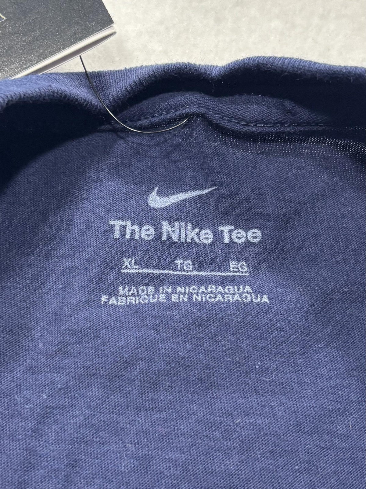 Dallas Cowboys Shirt Mens XL Blue NFL Football Nike Logo Essential Tee Star