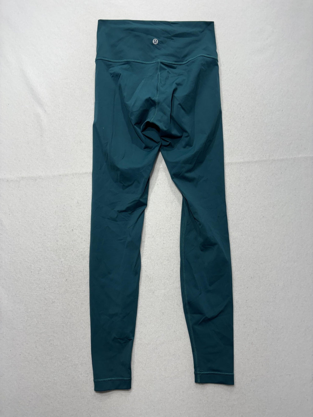 Lululemon Leggings Womens 6 Green High Rise 30" Inseam Ankle Yoga Stretch