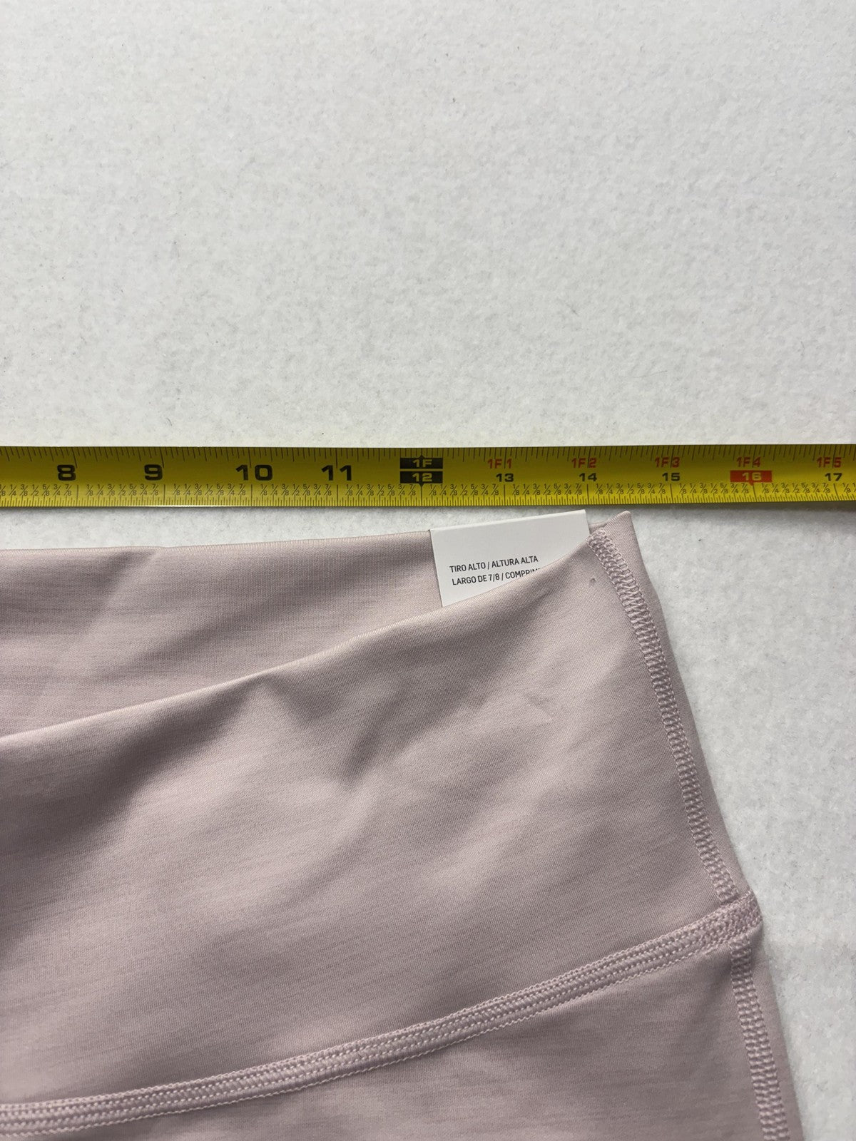Nike Yoga Leggings Womens XL Pink Dri-FIT High Rise 7/8 Length Ankle Training