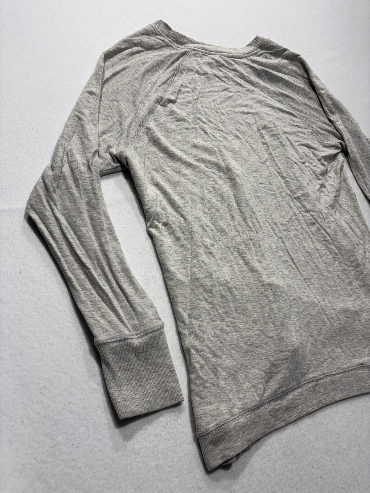 Philosophy Republic Clothing Top Womens Large Gray Long Sleeve Asymmetrical Hem