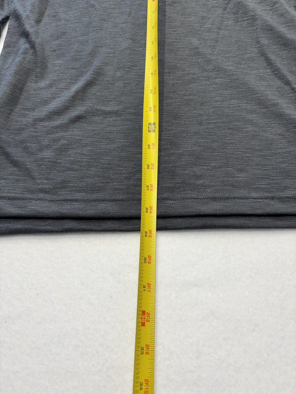 Pittsburgh Steelers Shirt Mens Medium Gray NFL Football Nike Dri Fit Long Sleeve