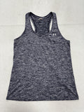 Under Armour Tank Womens Medium Blue Scoop Neck Racerback Running Athletic Top