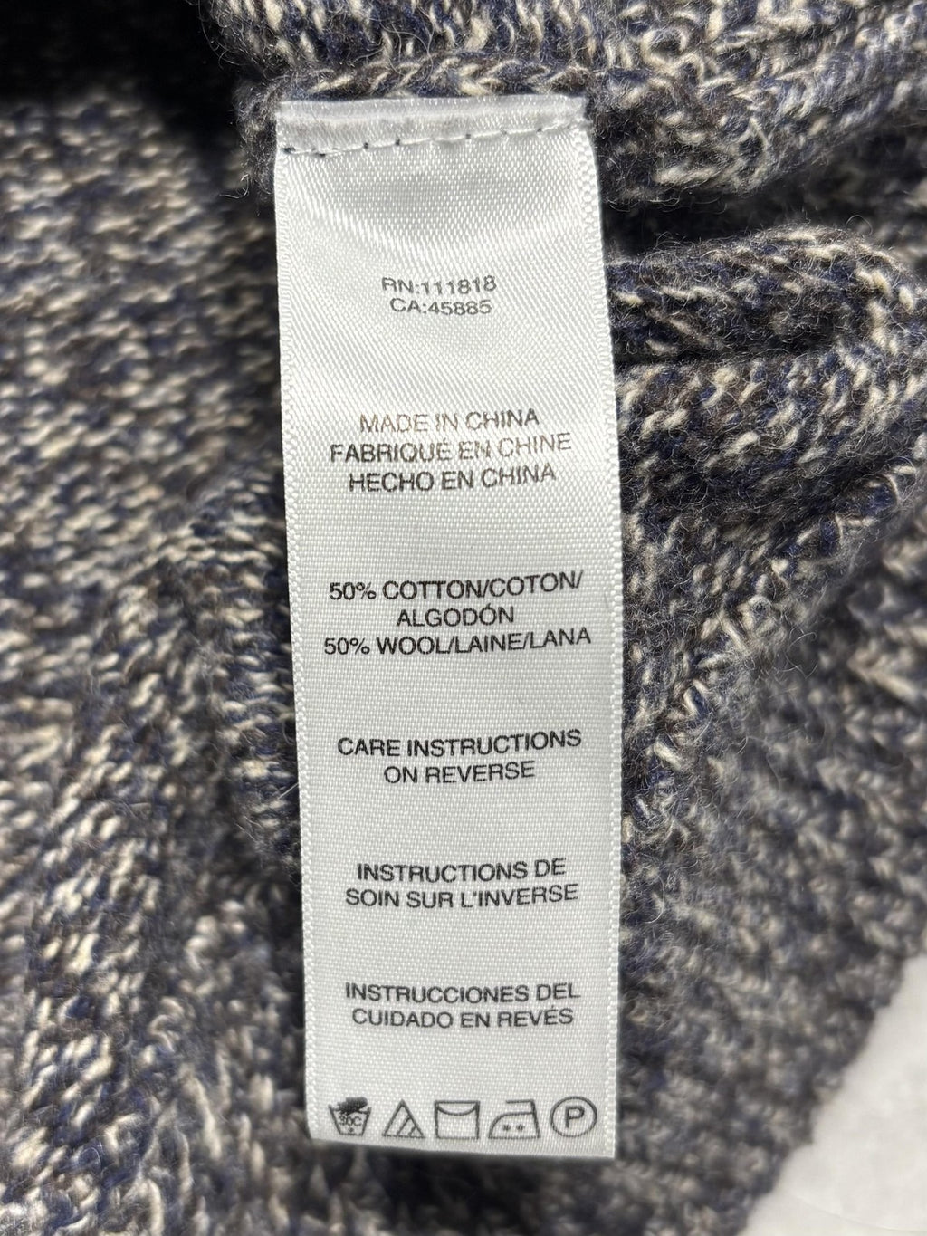 MICHAEL Michael Kors Sweater Womens Medium Gray Hooded Full Zip Knit Pockets