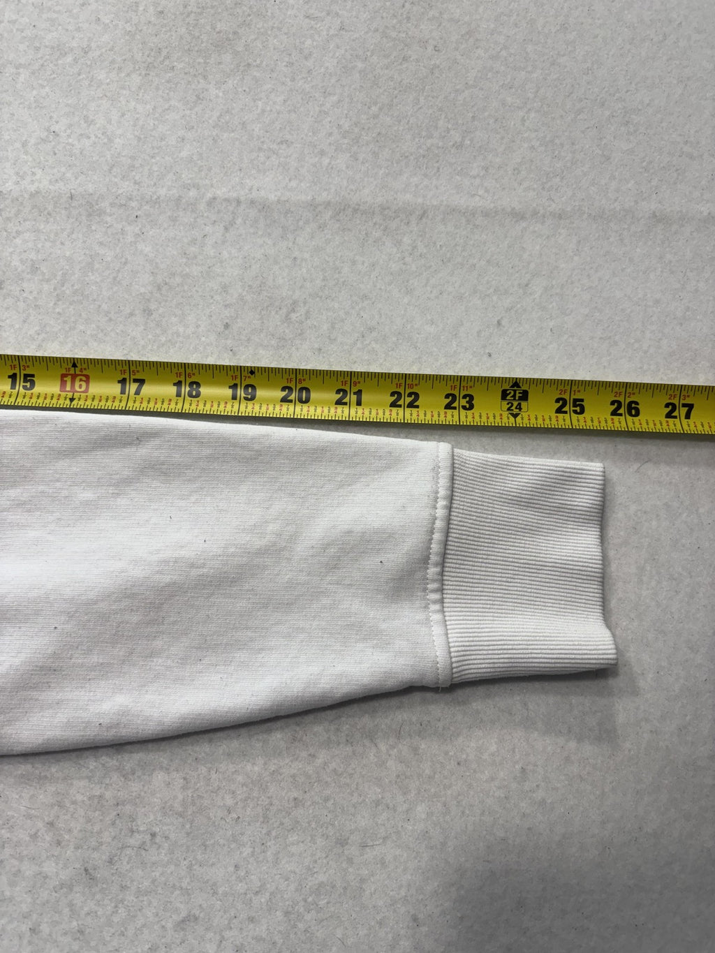 Michael Kors Sweatshirt Mens Small White Fleece Crew Neck MK Logo Pullover