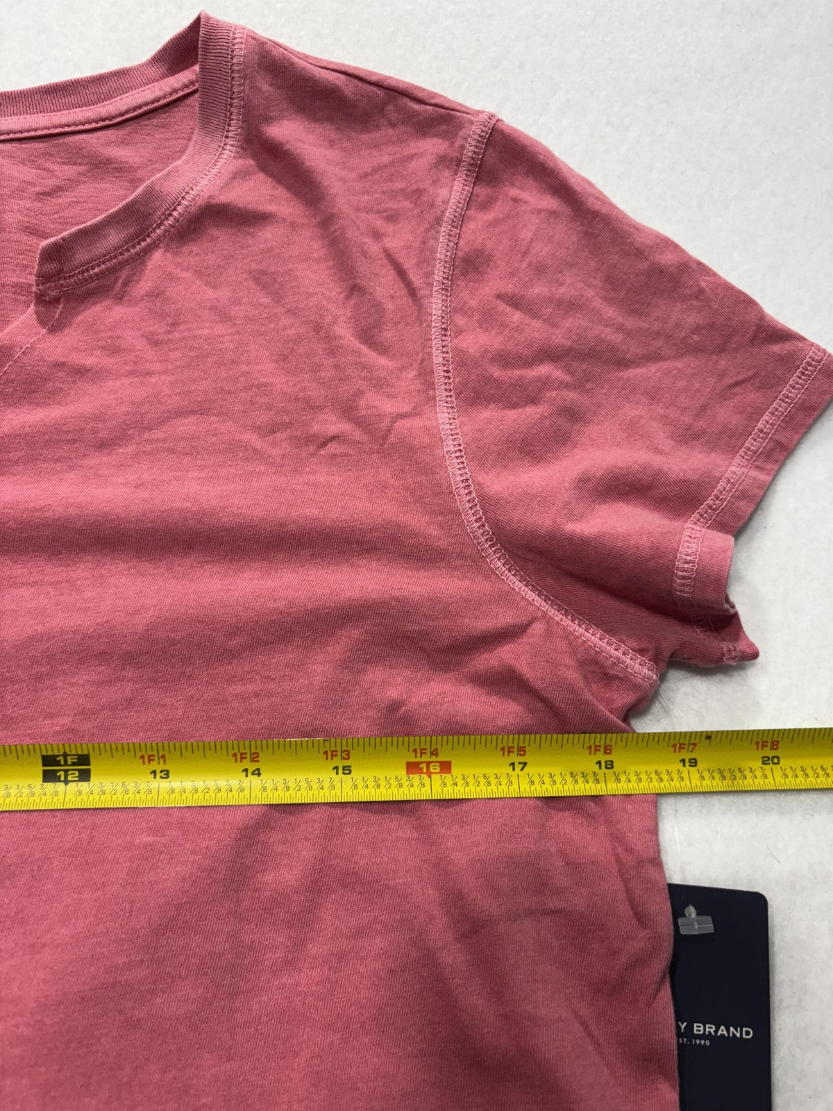 Lucky Brand T-Shirt Dress Womens Small Pink V Neck Short Sleeve Jersey Casual