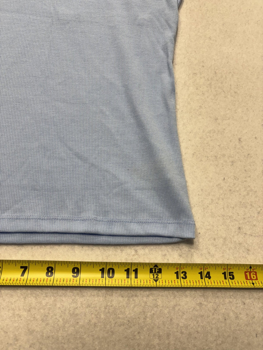 No Boundaries Tank Top Juniors S Blue Round Neck Ribbed Knit Basic Stretch 3R584