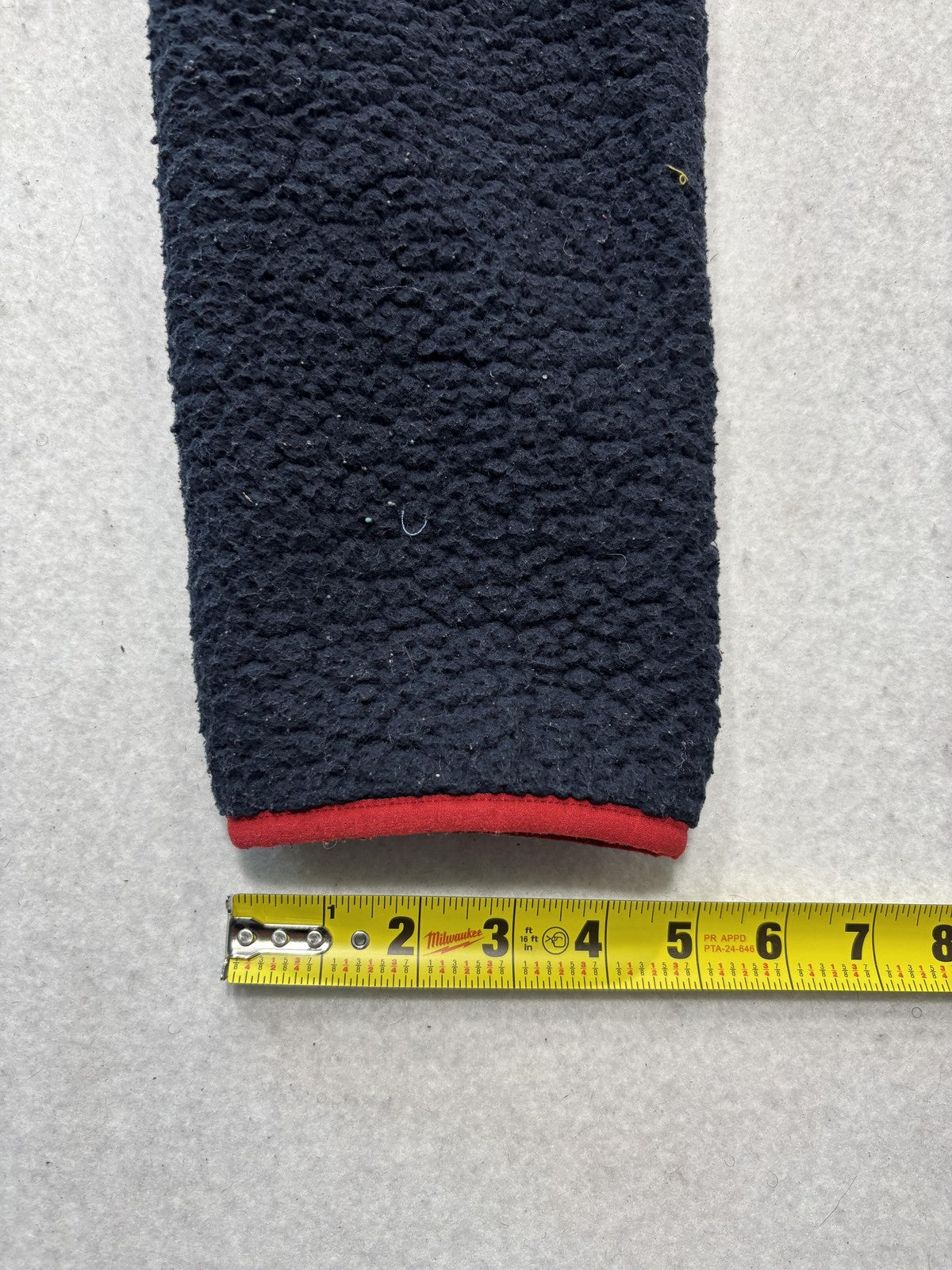 Tommy Hilfiger Jacket Mens Large Blue Sherpa Fleece Full Zip Outdoor Windbreaker