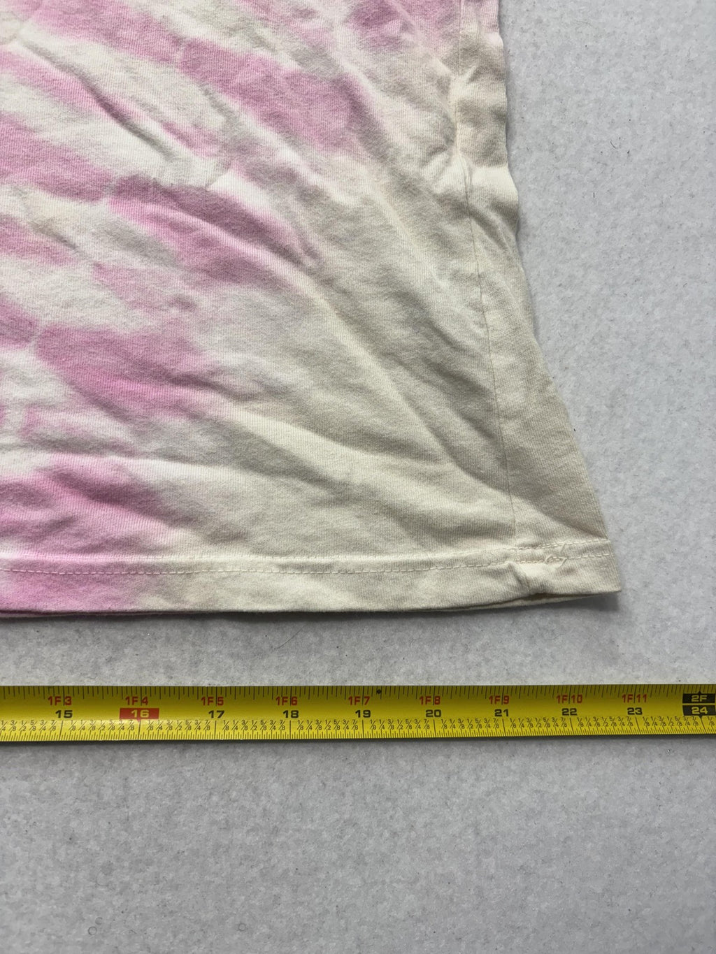 Forever 21 Womens M Pink Tie Dye Reno Motorway Racing Car Graphic T Shirt Retro