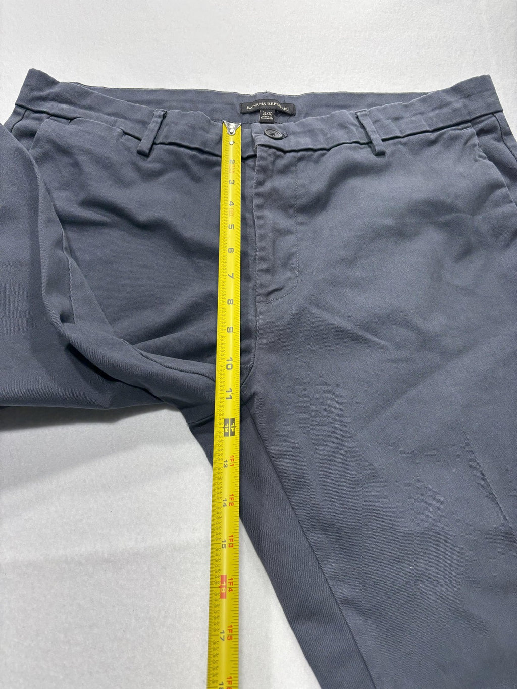 Banana Republic Chino Pants Mens 36x30 Gray Straight Leg Cotton Casual Work