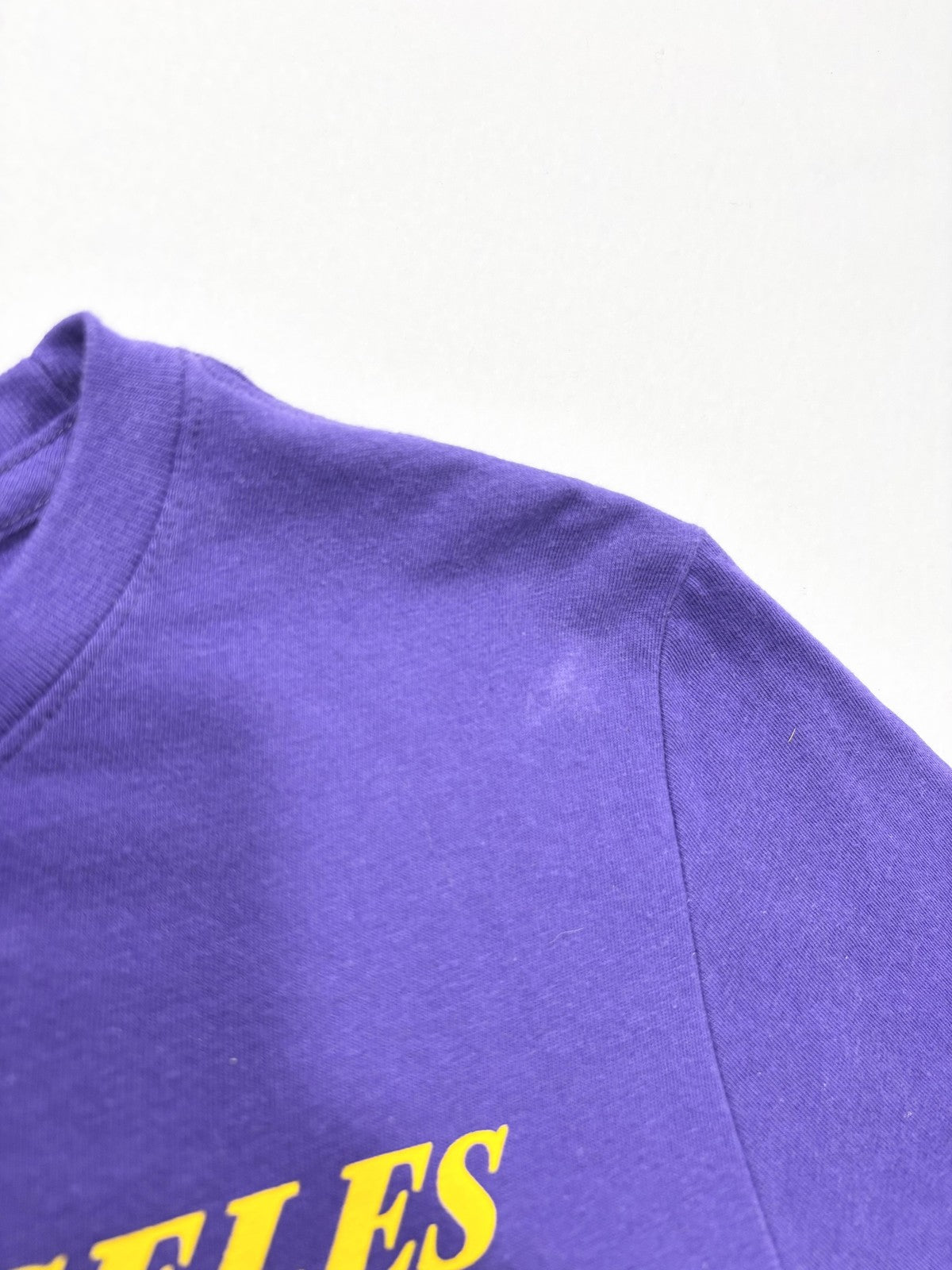 Los Angeles Lakers Shirt Mens Medium Purple NBA Anthony Davis Nike Dri Fit