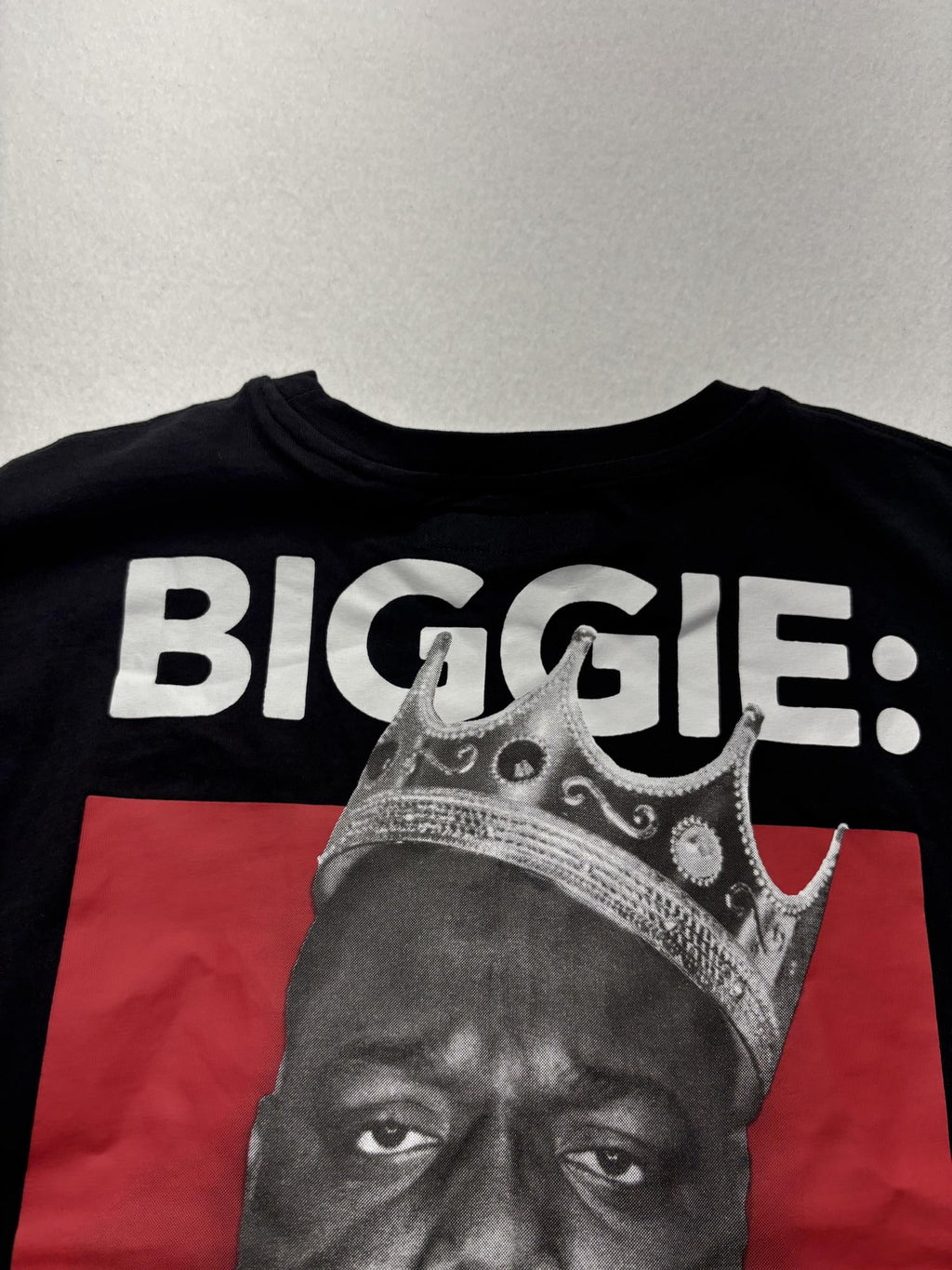 BIGGIE Shirt Boys 11-12 Black Zara Long Sleeve Graphic I Got A Story To Tell