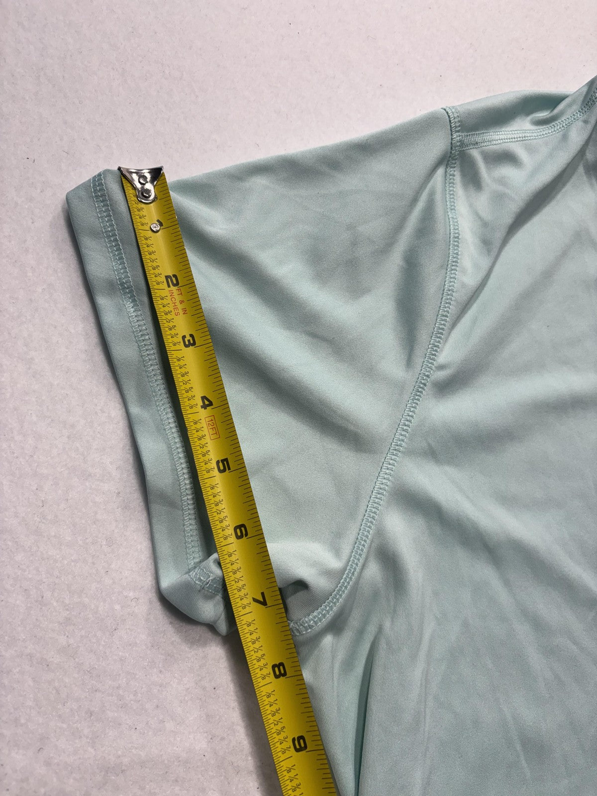 Champion Shirt Womens 2XL Green V Neck Short Sleeve Moisture Wicking Top