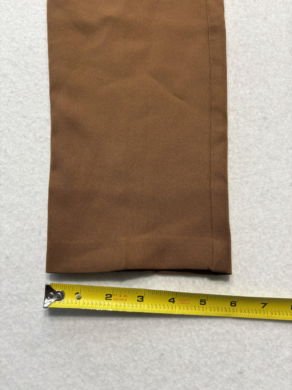 Flirtatious Brown Belted High Waist Tapered Dress Pants Juniors 9 16401245JRS