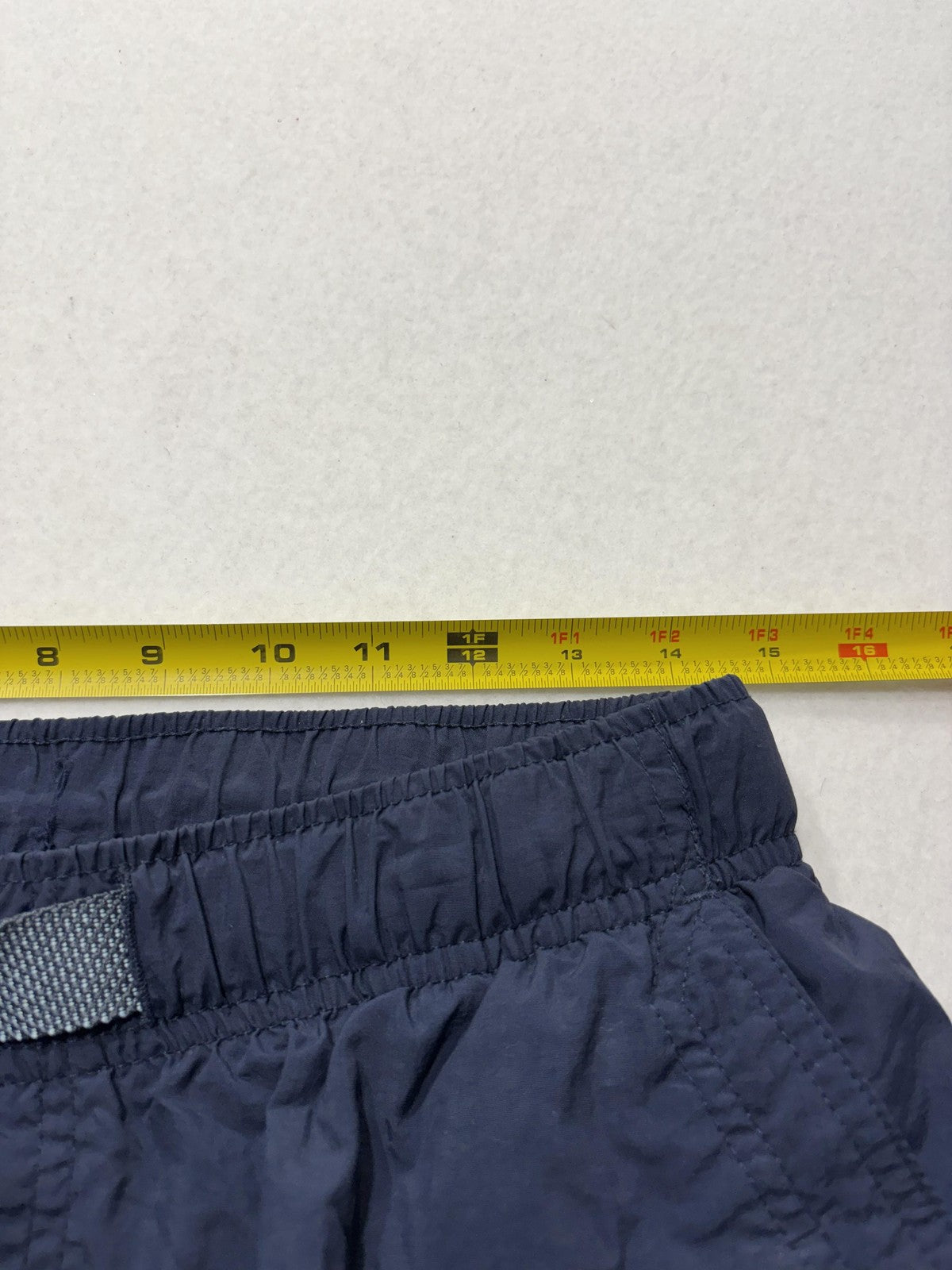 Columbia Swim Shorts Mens Medium Blue Elastic Waist Quick Dry Lined Pockets