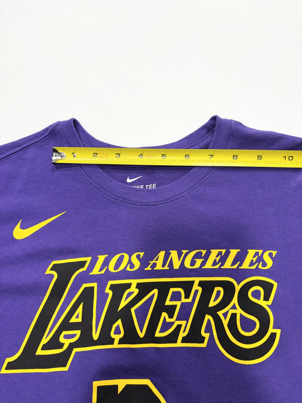 Los Angeles Lakers Shirt Mens Medium Purple NBA Anthony Davis Nike Dri Fit