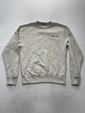 Champion Sweatshirt Mens Small Gray Fleece Crew Neck Logo Pullover GF88H K74