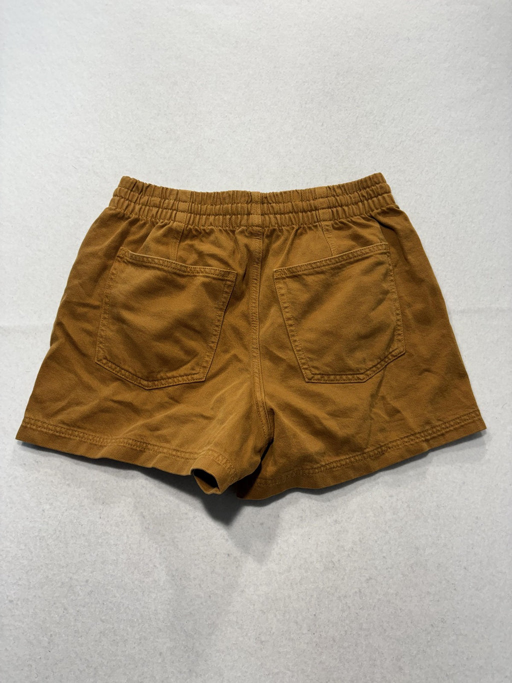 Universal Thread Shorts Womens Small Brown Utility Twill Elastic Waist Casual