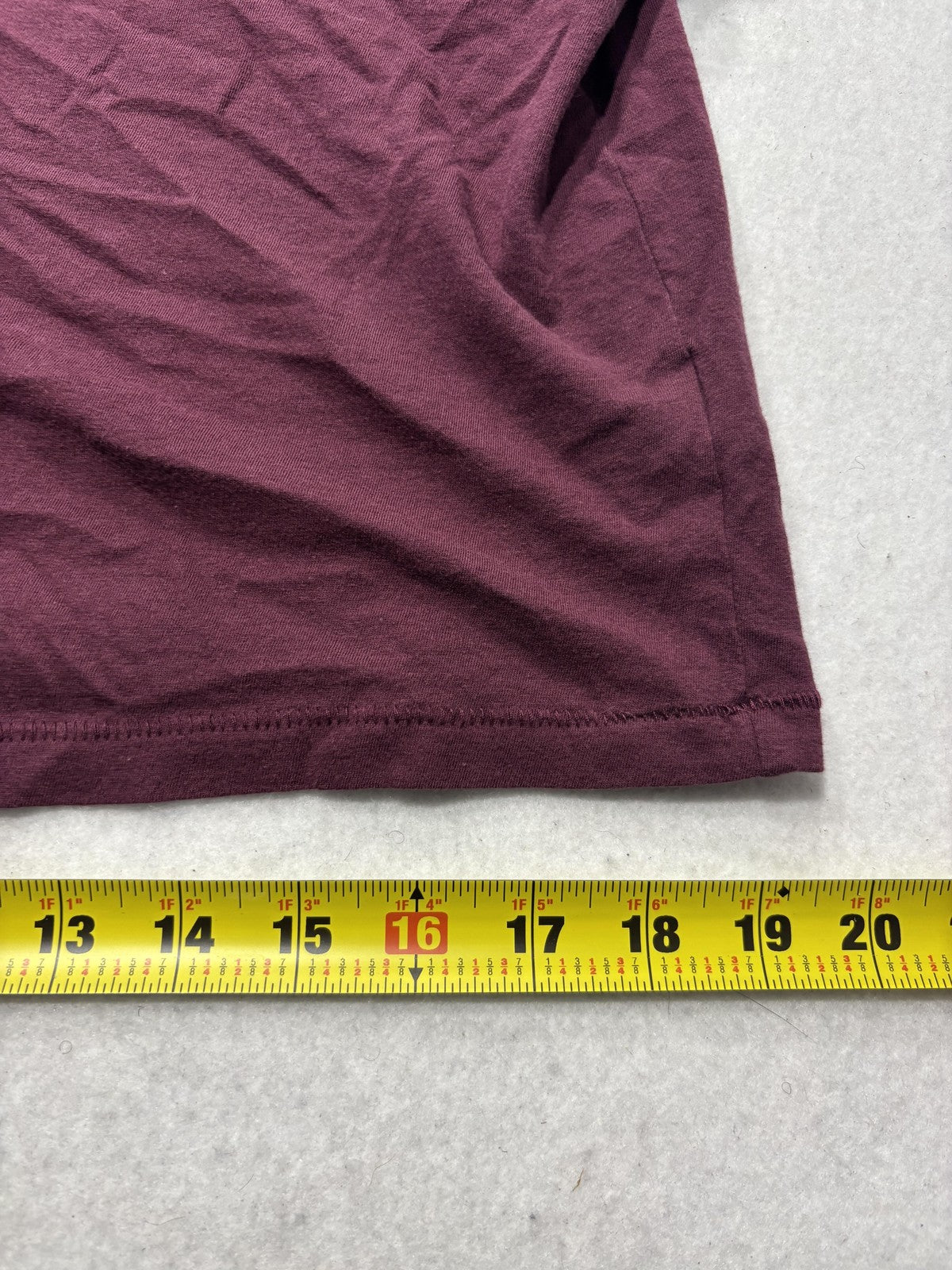 Universal Thread Shirt Womens Medium Purple Crew Neck Short Sleeve Cropped Tee