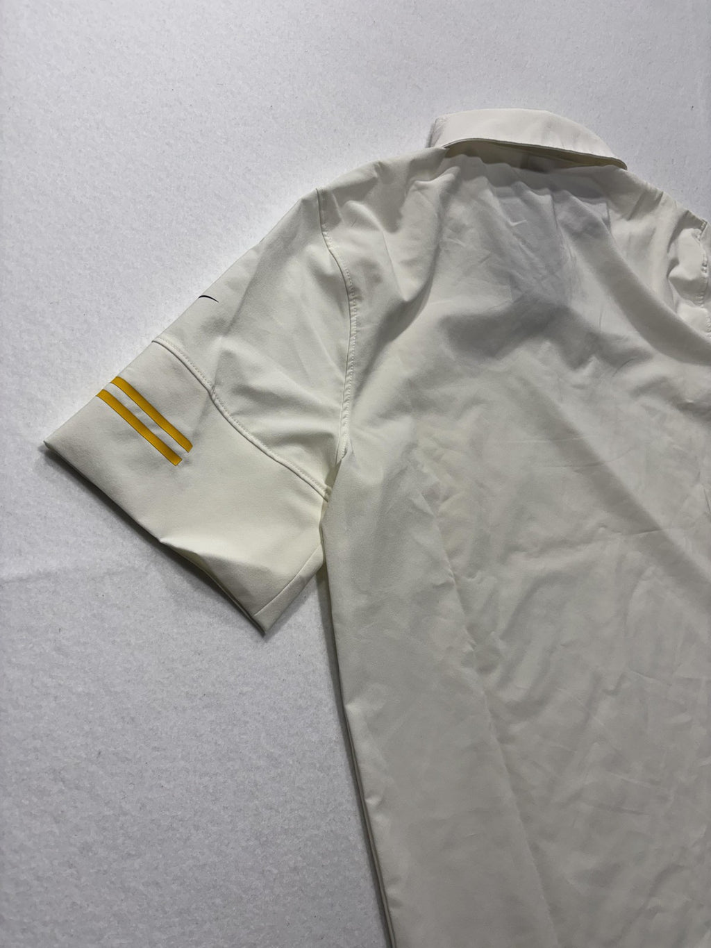 Pittsburgh Steelers Polo Shirt Mens Medium White NFL Football Nike Dri Fit