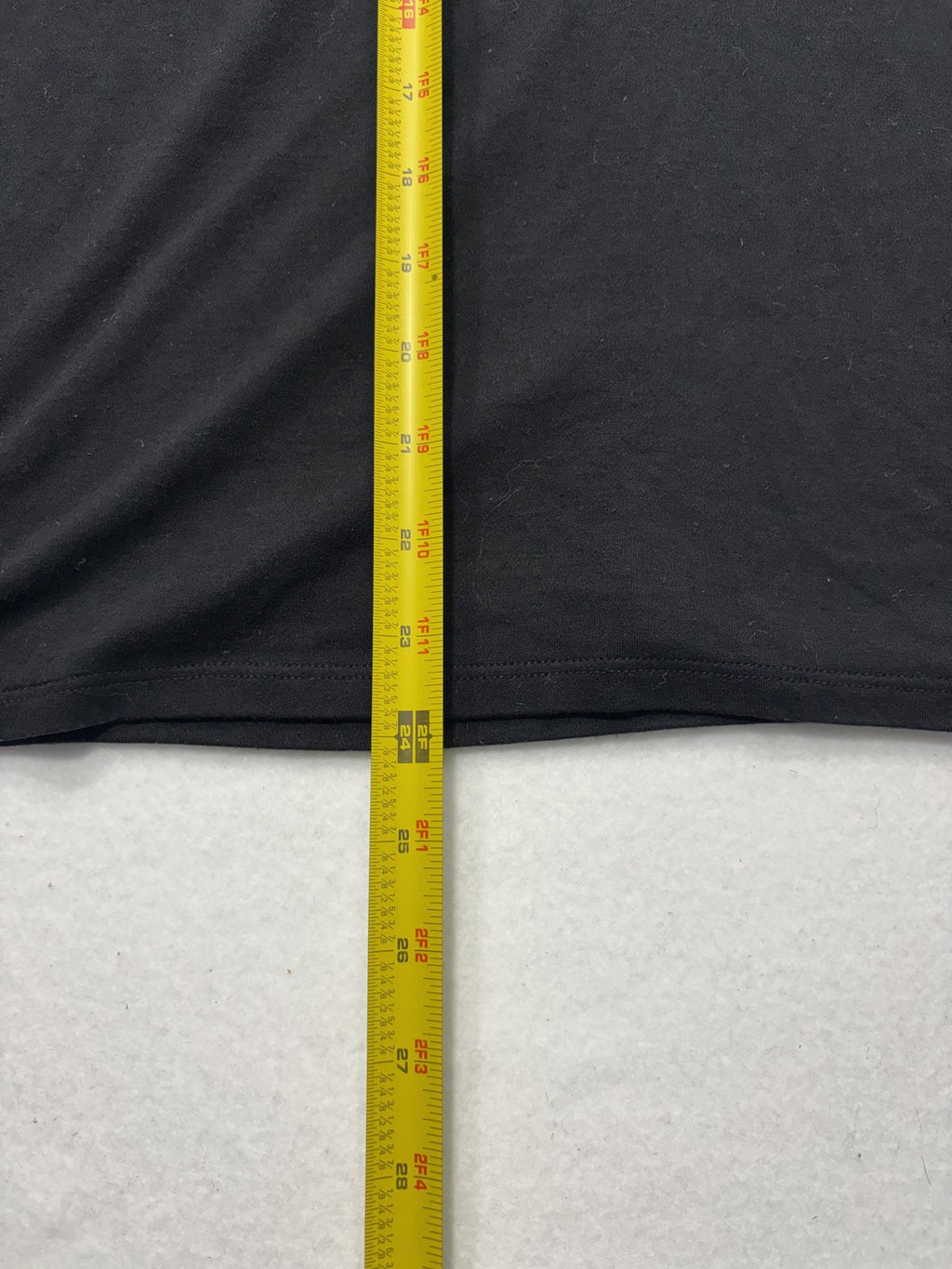 White House Black Market Shirt Womens XS Black Deep V Neck Long Sleeve Jersey