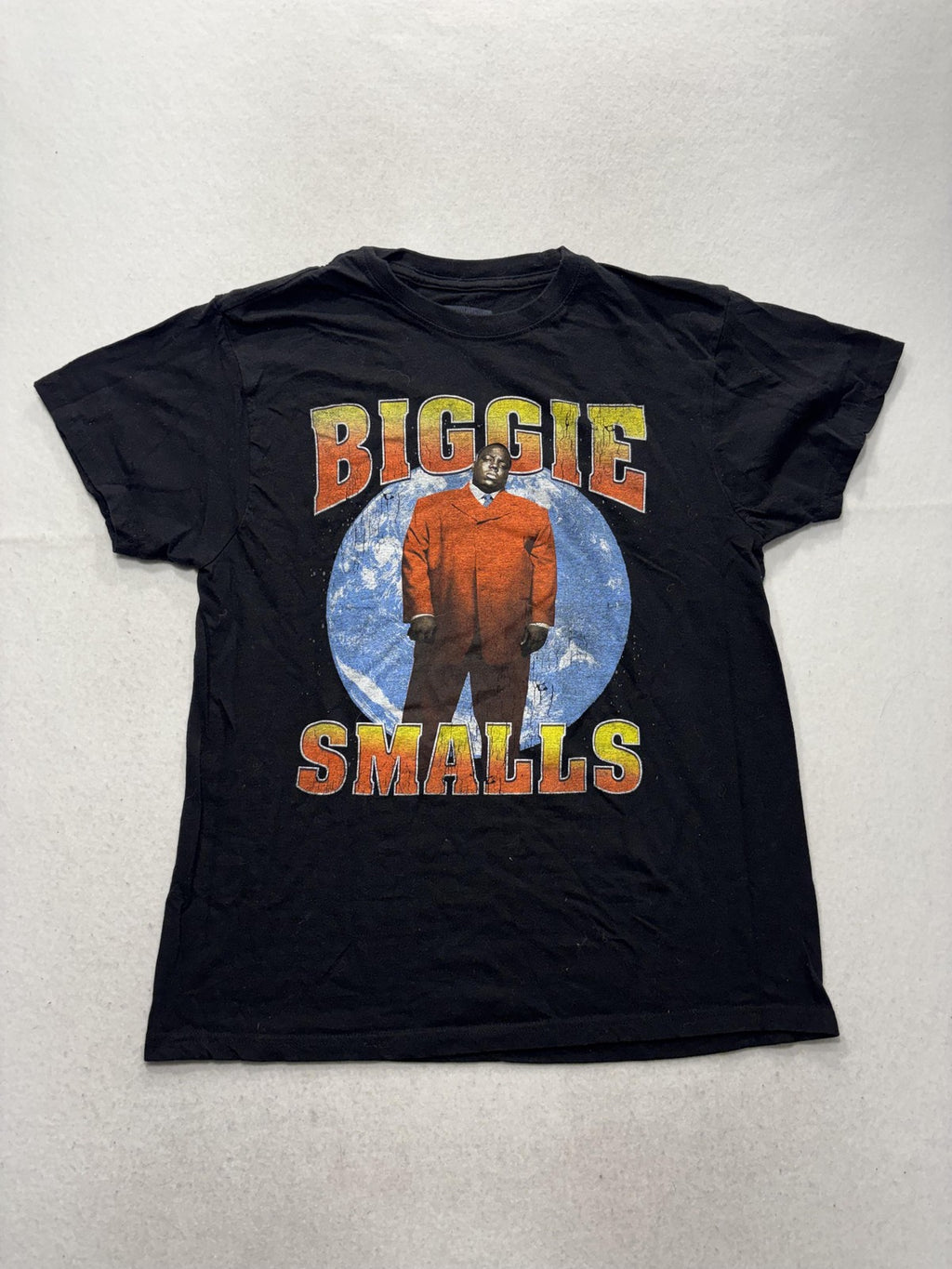 The Notorious BIG Shirt Mens Large Black Biggie Smalls Graphic Tee Hip Hop