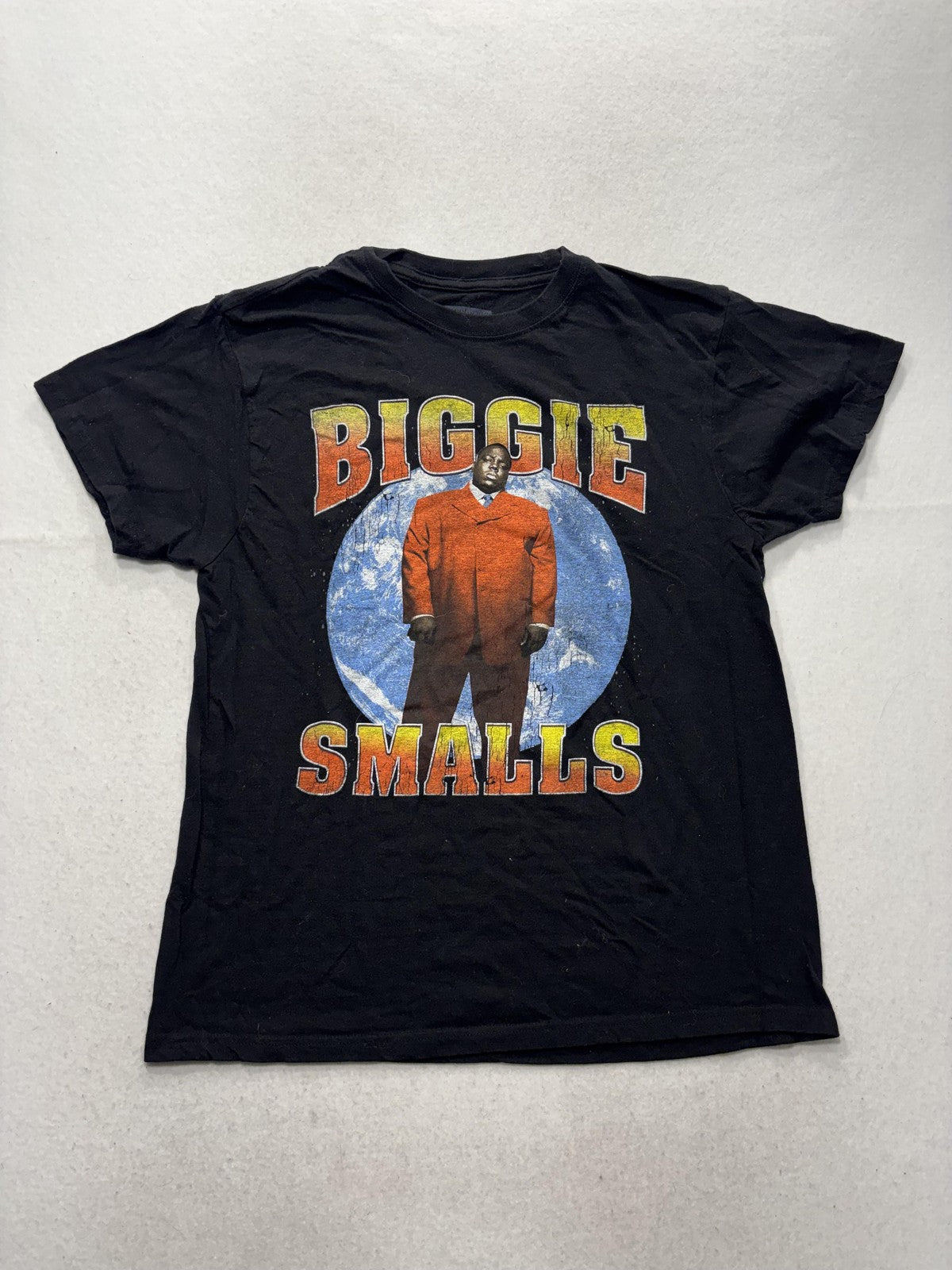 The Notorious BIG Shirt Mens Large Black Biggie Smalls Graphic Tee Hip Hop