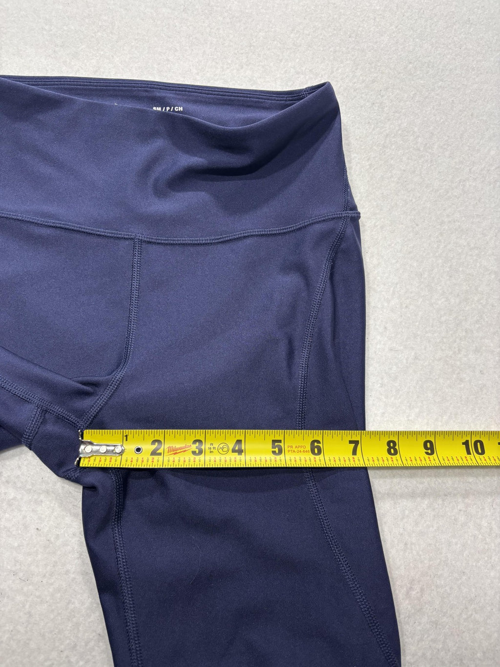 Under Armour Leggings Womens Small Blue High Rise Compression Ankle HeatGear