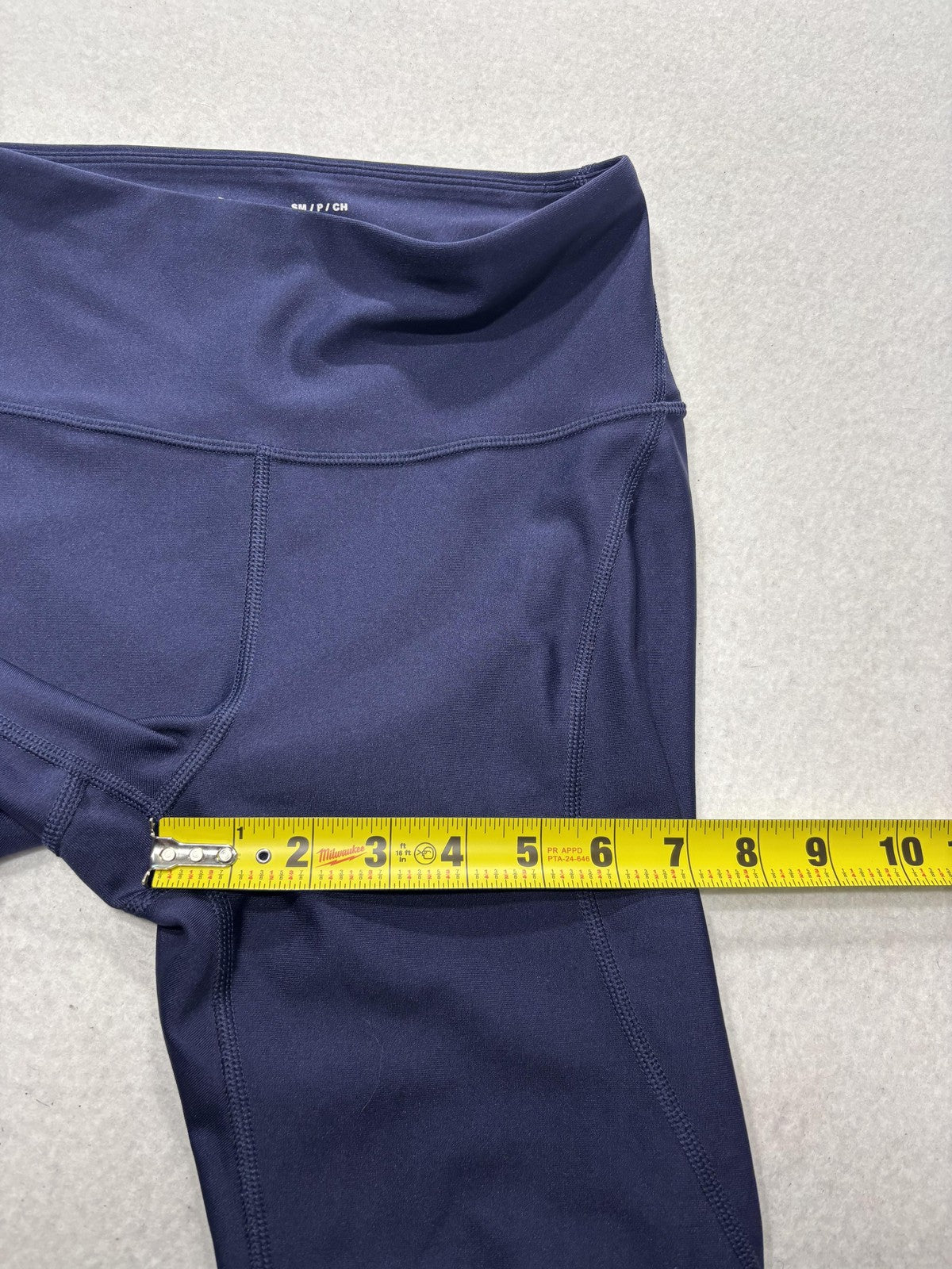 Under Armour Leggings Womens Small Blue High Rise Compression Ankle HeatGear