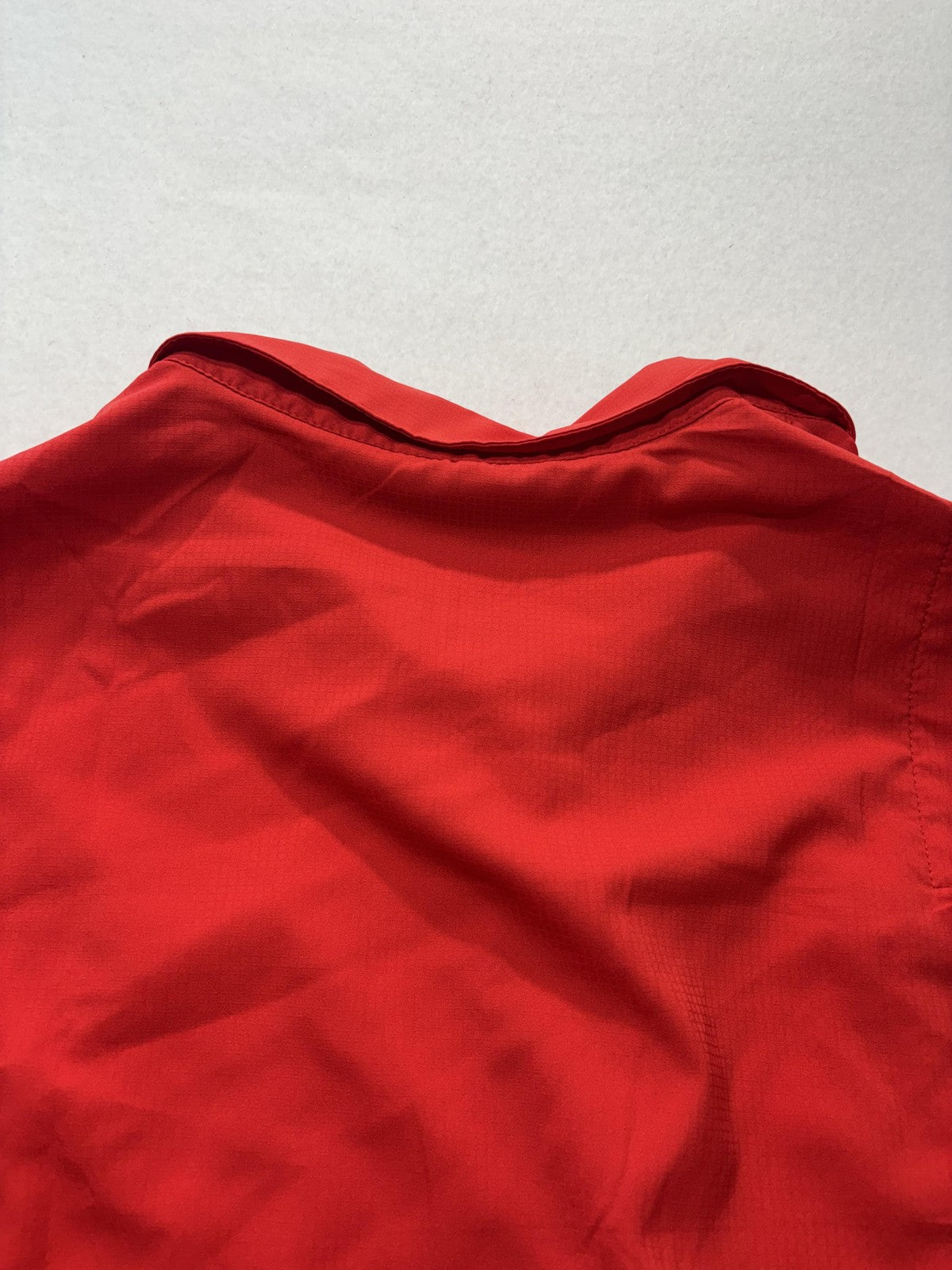 Columbia PFG Tamiami Shirt Mens Large Red Short Sleeve Fishing Button Up Vented