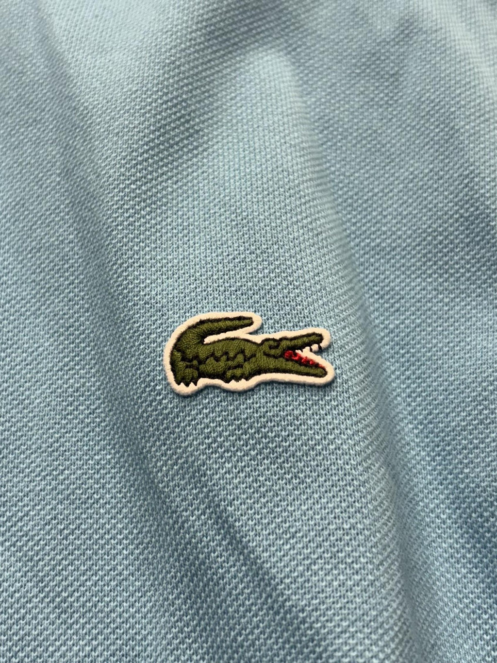 Lacoste Polo Shirt Mens 3XL Blue Classic Fit Pique Cotton Short Sleeve Logo
