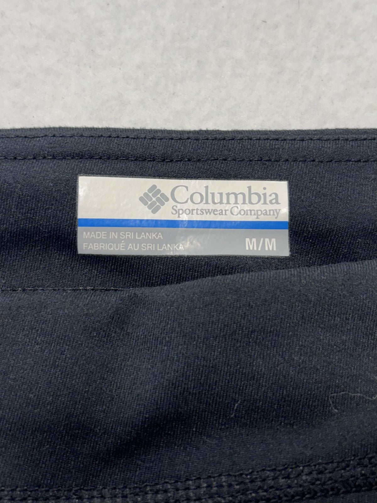 Columbia Leggings Womens Medium Black Stretch Knit Ankle Pull On Athletic Yoga