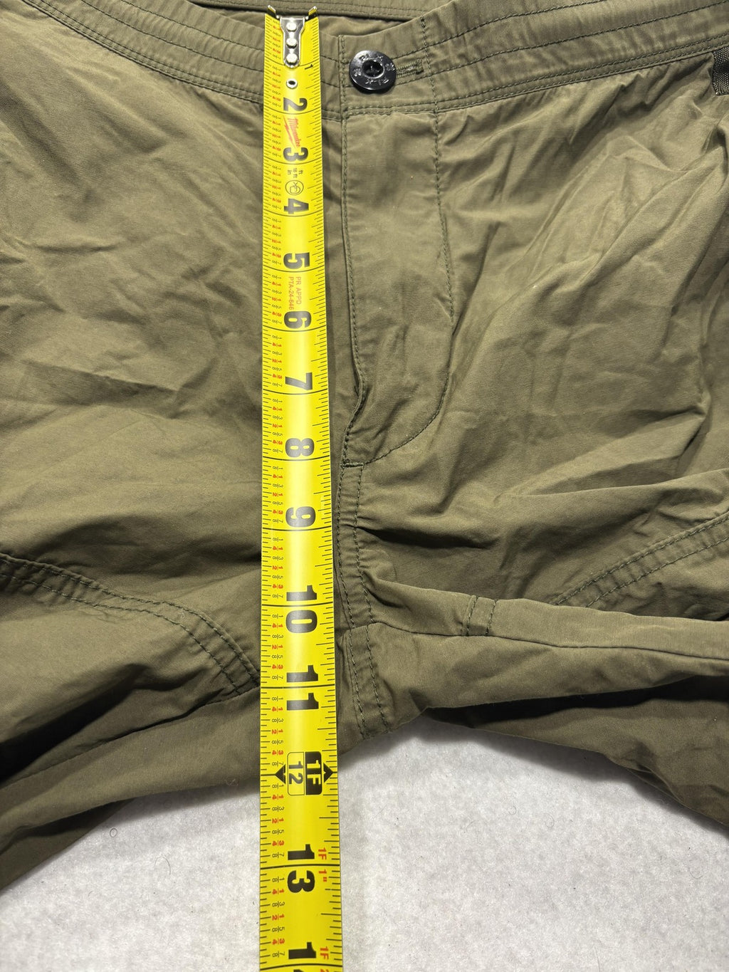 RLX Ralph Lauren Swim Trunks Mens Medium Green Cargo Board Shorts Quick Dry