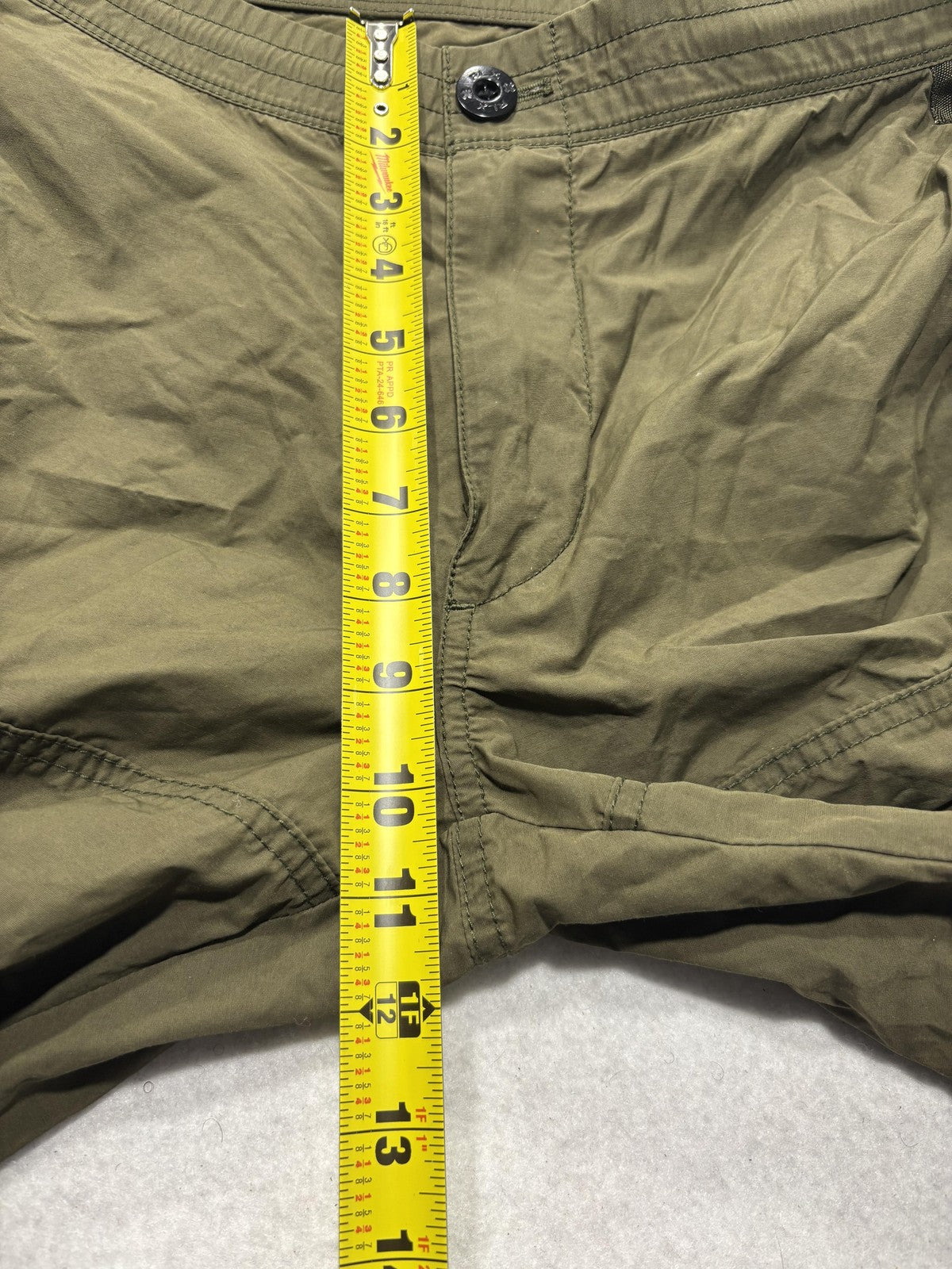 RLX Ralph Lauren Swim Trunks Mens Medium Green Cargo Board Shorts Quick Dry