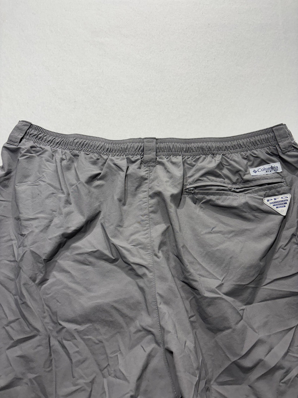Columbia PFG Omni-Shade Swim Shorts Mens Big 1X Gray Fishing Quick Dry Lined