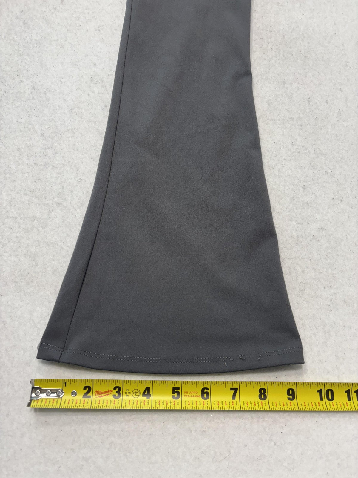 Art Class Leggings Girls 8 Gray Flare Foldover Waist Yoga Pants Athletic Stretch