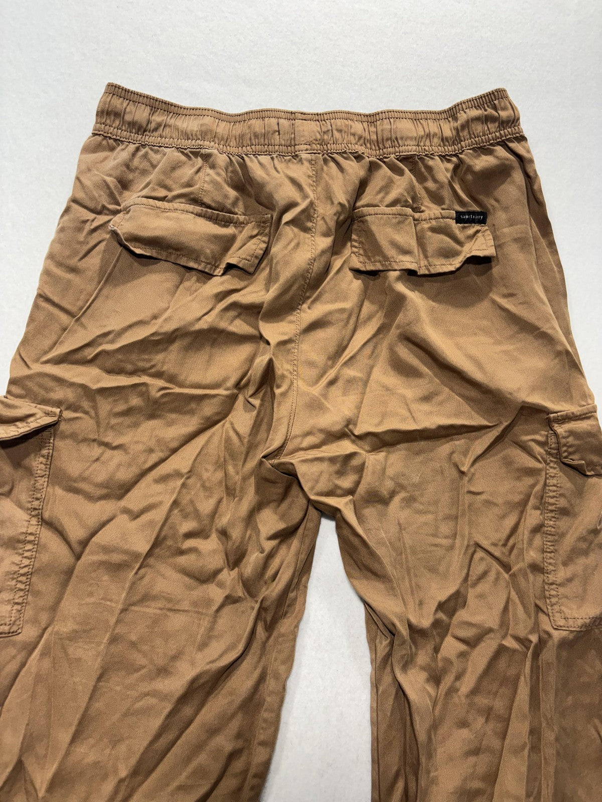 Sanctuary Cargo Pants Womens M Brown Lyocell Twill Straight Leg XP9169E1