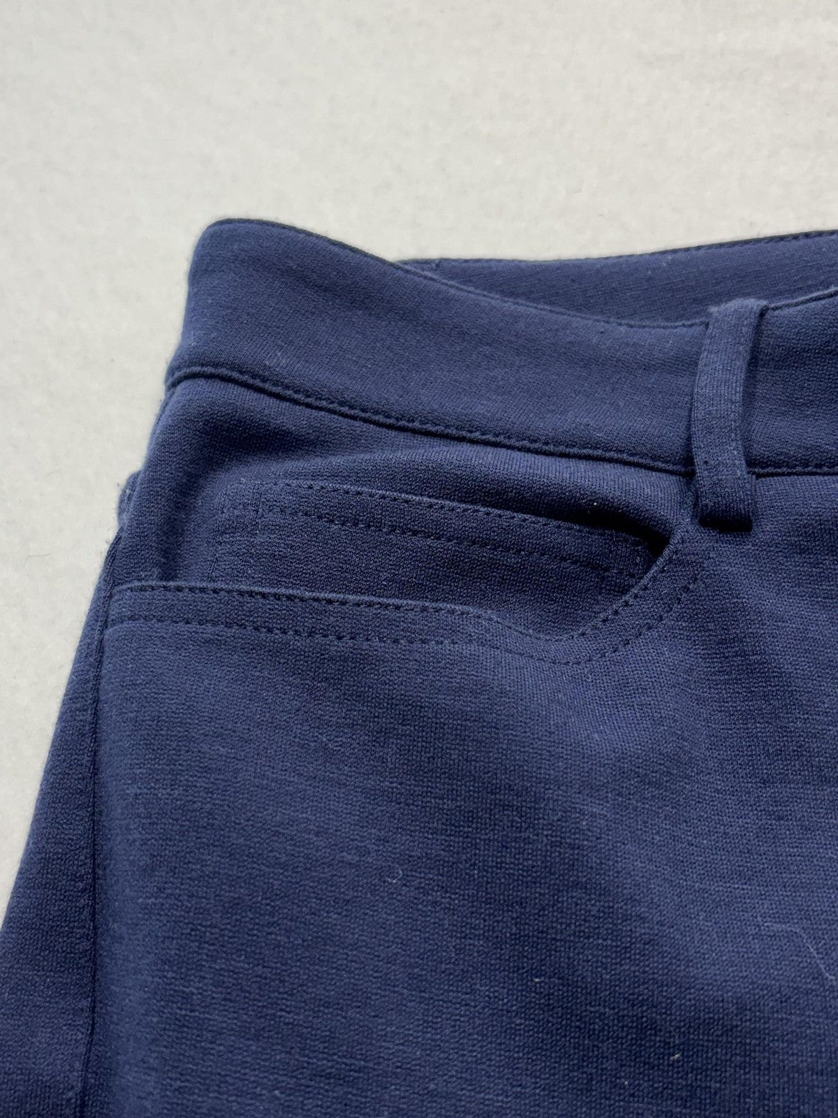 MICHAEL Michael Kors Pants Womens 10 Blue Ponte Slim Jegging Pull On Stretch