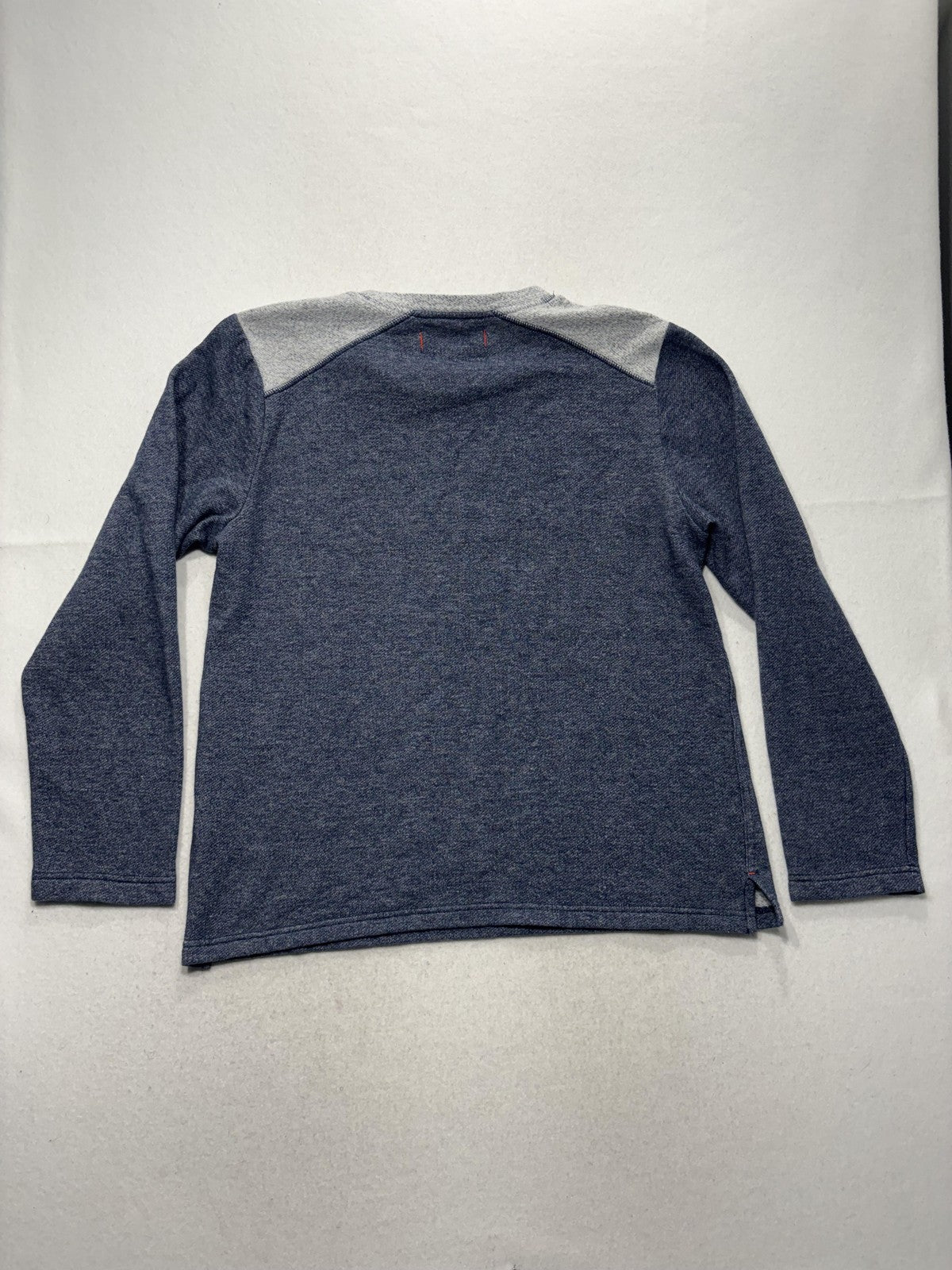 Tommy Bahama Sweater Mens Large Blue Knit Crew Neck Long Sleeve Pullover Casual