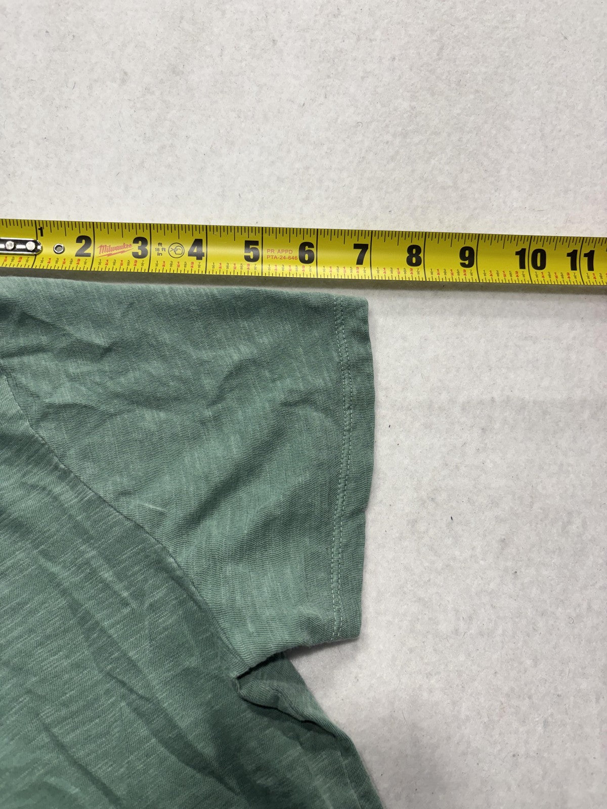Old Navy Everywear Shirt Womens Small Green Crew Neck Short Sleeve Tee Casual