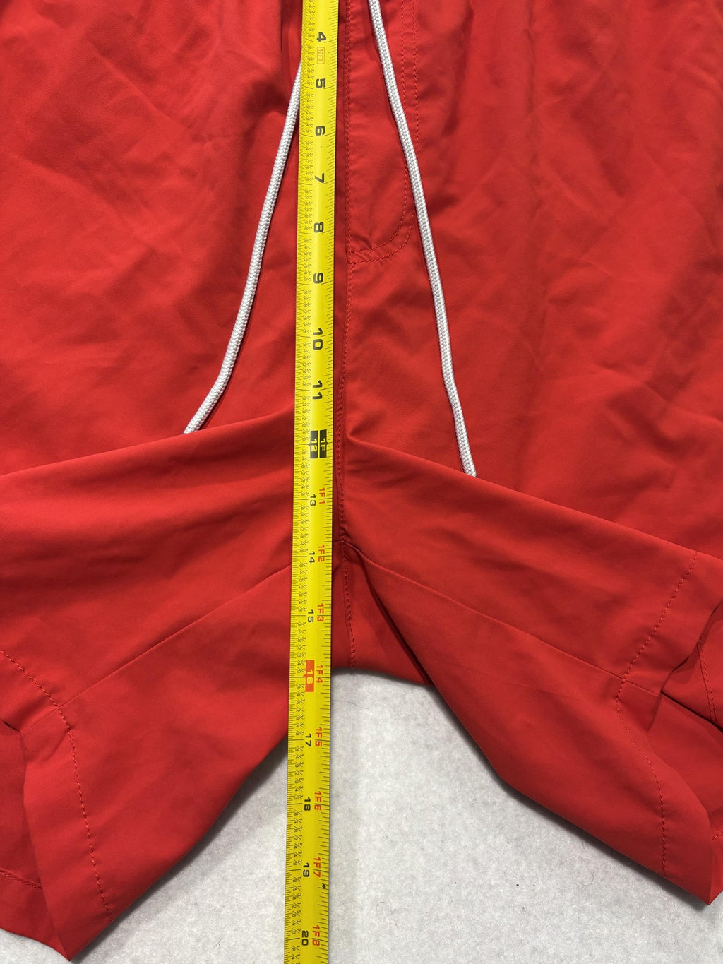 Tommy Bahama Swim Shorts Mens Big 2XLT Red Elastic Waist Mesh Lined Quick Dry