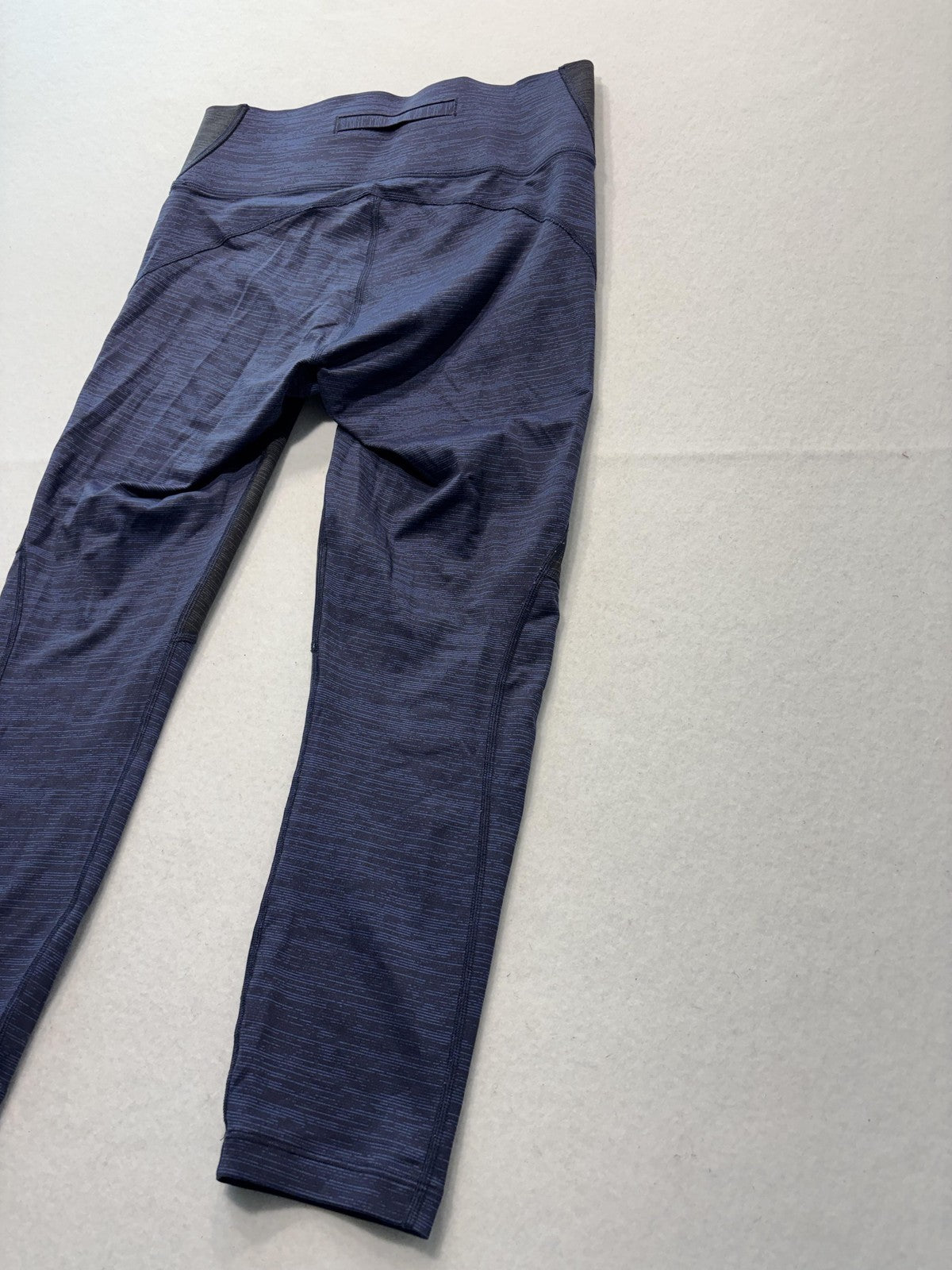 Outdoor Voices Leggings Womens Medium Blue Colorblock High Rise Ankle