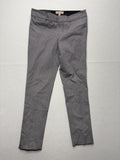 Banana Republic Dress Pants Womens 4 Black White Herringbone Sloan Slim Ankle