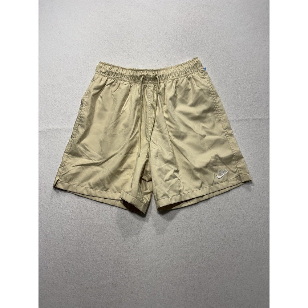 Nike Swim Shorts Mens Small Beige Standard Fit Above Knee Lined FN3307-229