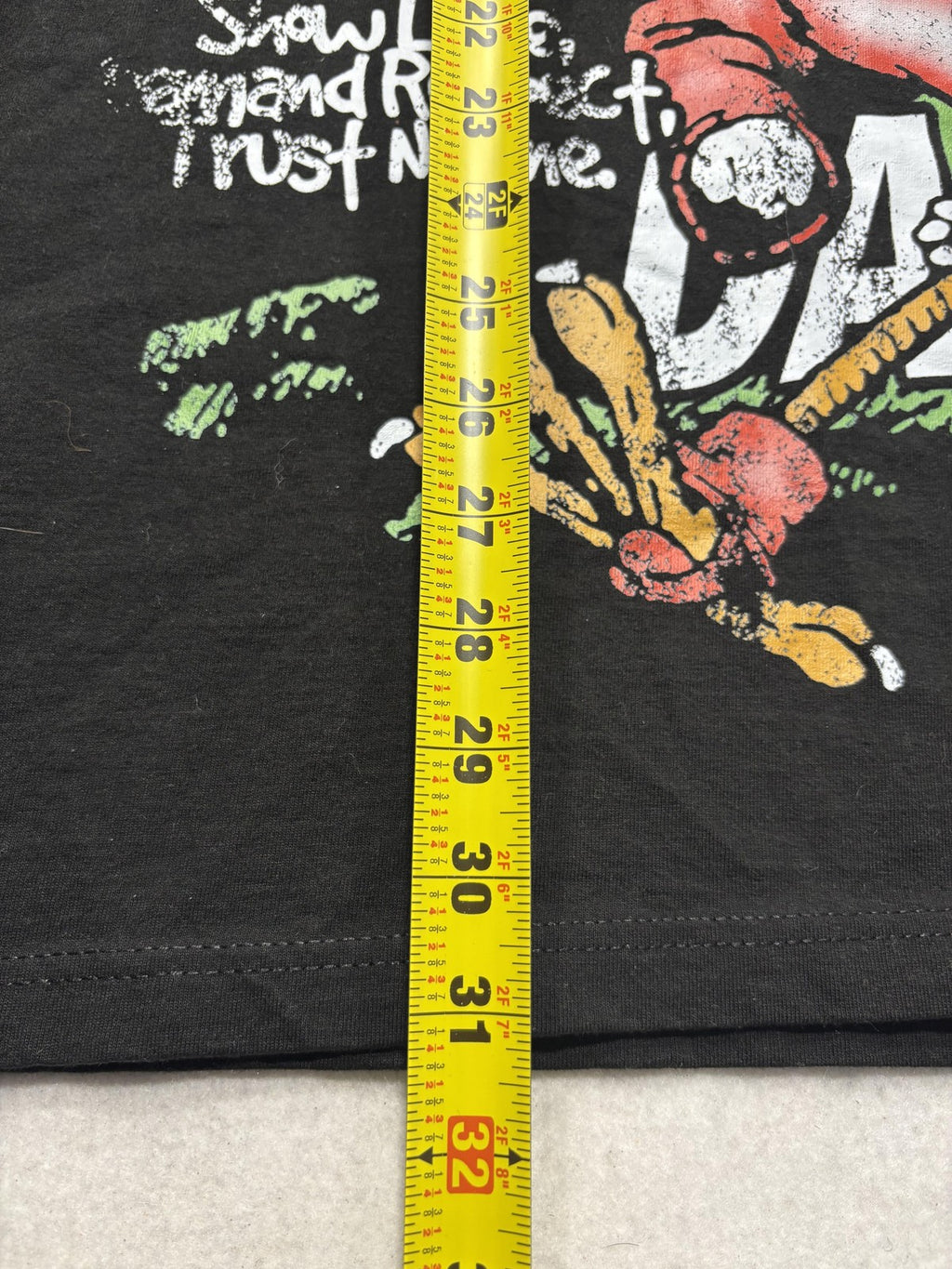 Heights Shirt Mens XL Black Trust No One Dallas Graphic Tee Streetwear
