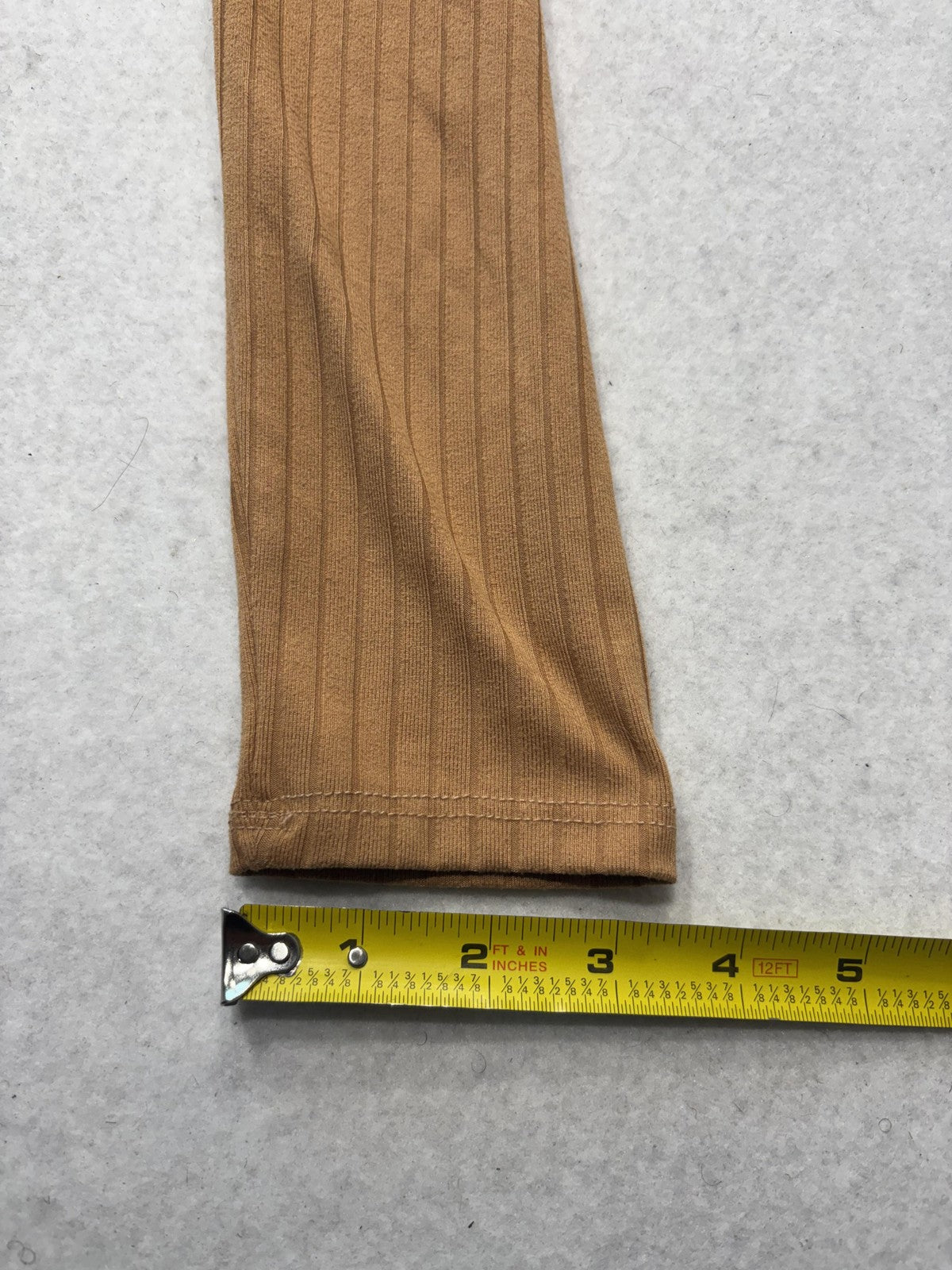 J For Justify Cardigan Sweater Juniors S Brown Ribbed Knit V Neck Button Long